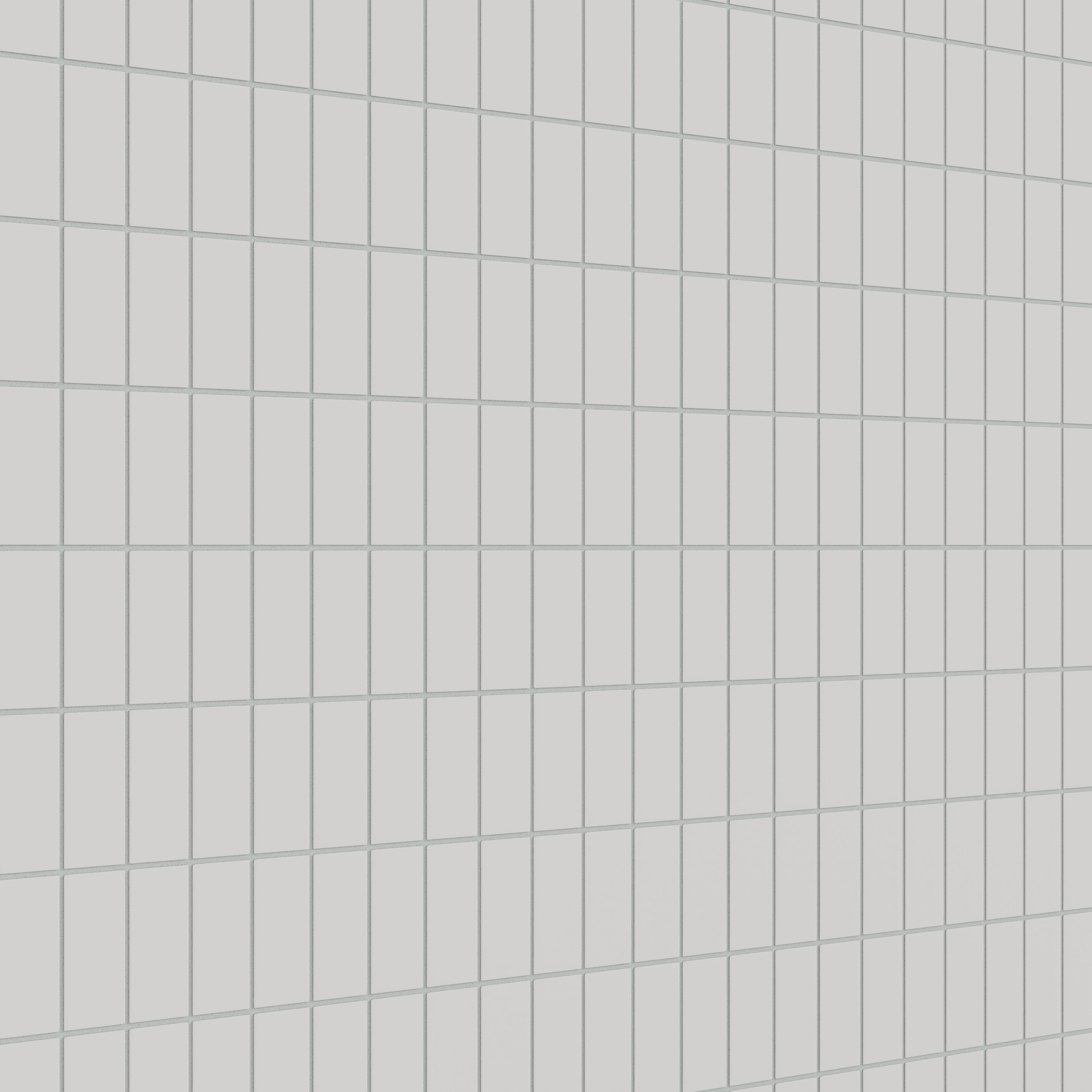 2x4 Straight Set Sheeted Natural Press Ceramic Mosaic Tile in Cloud Cover Matte