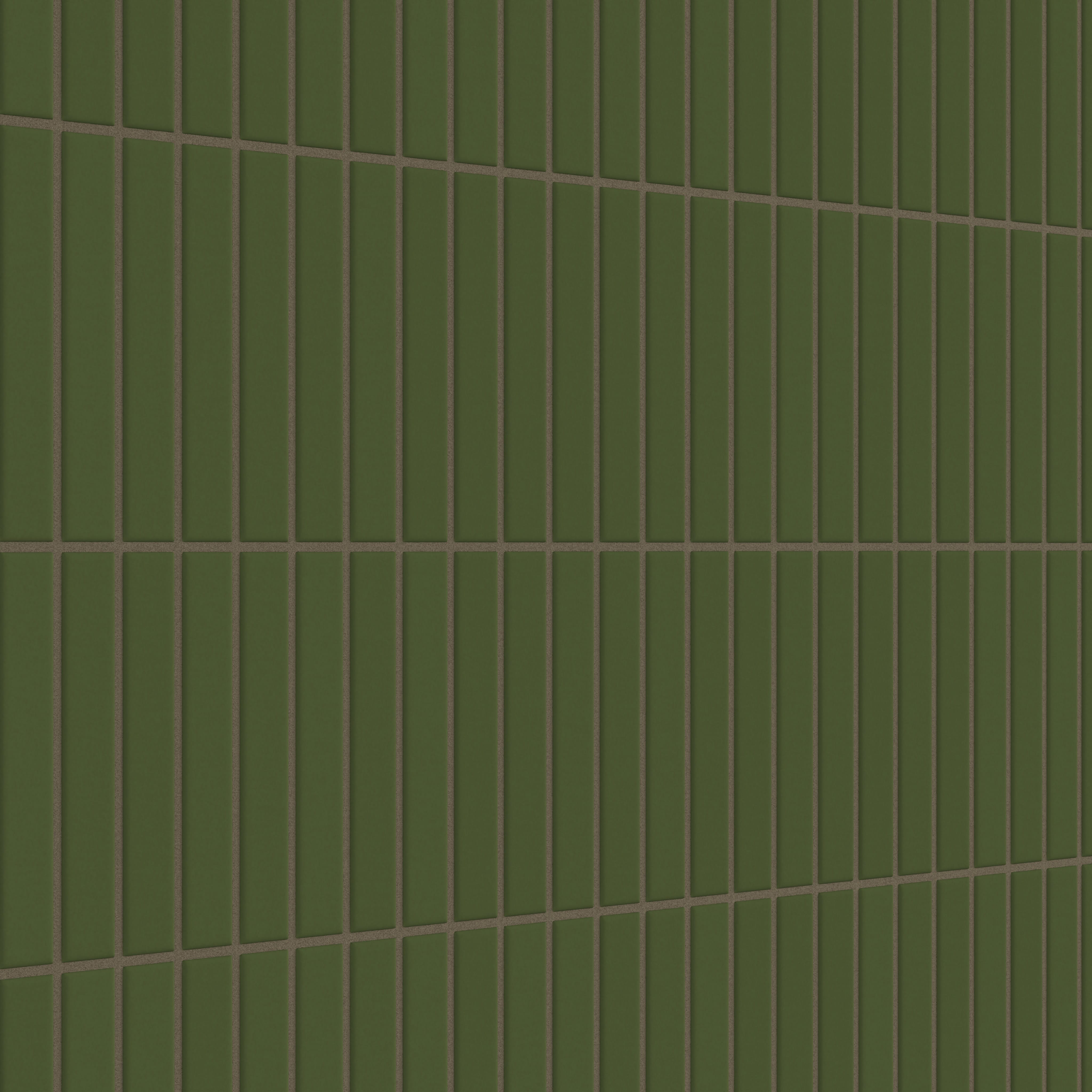 1x6 Straight Set Sheeted Original Ceramic Mosaic Tile in Lone Pine Matte