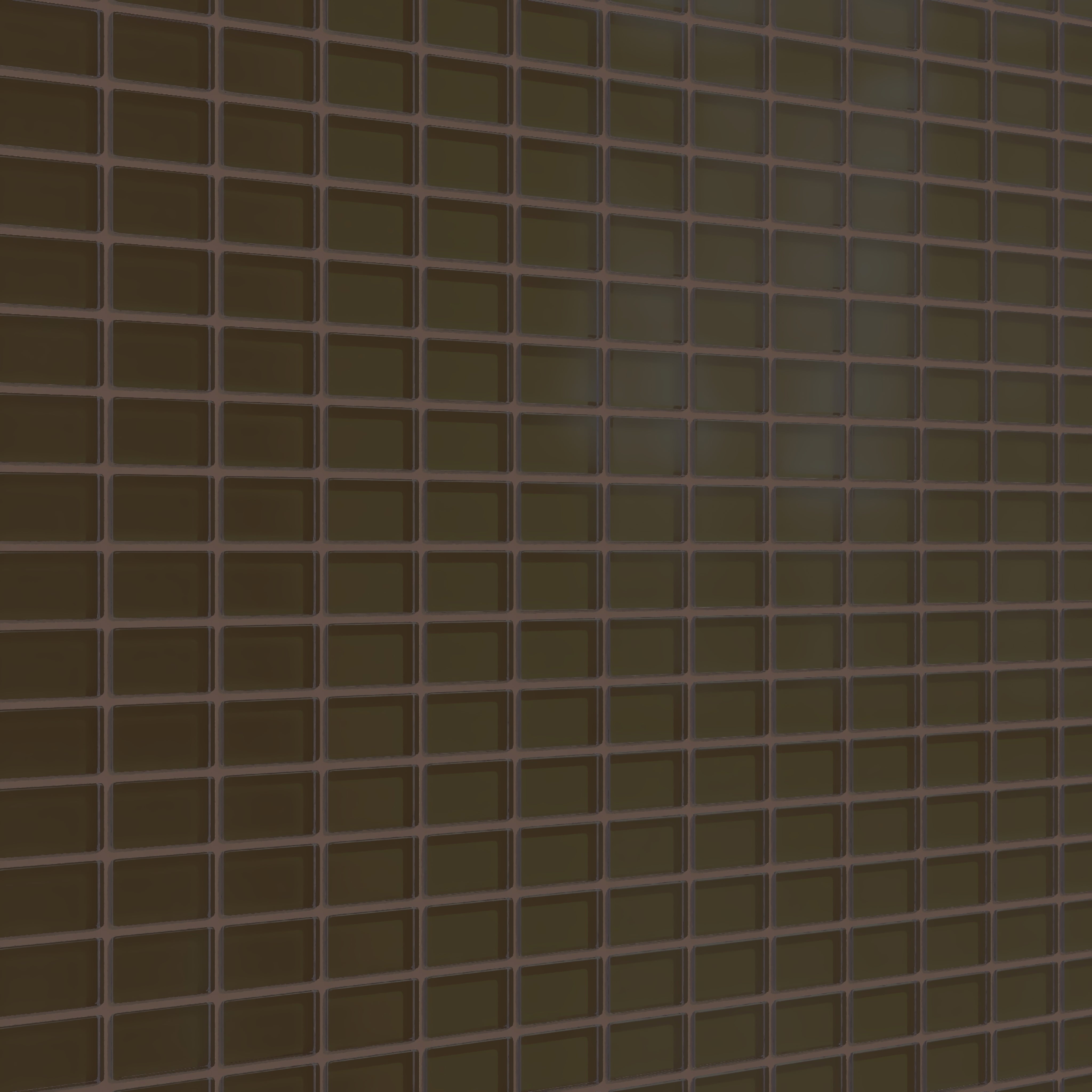 1x2 Straight Set Sheeted Glass Mosaic Tile in Osprey Matte