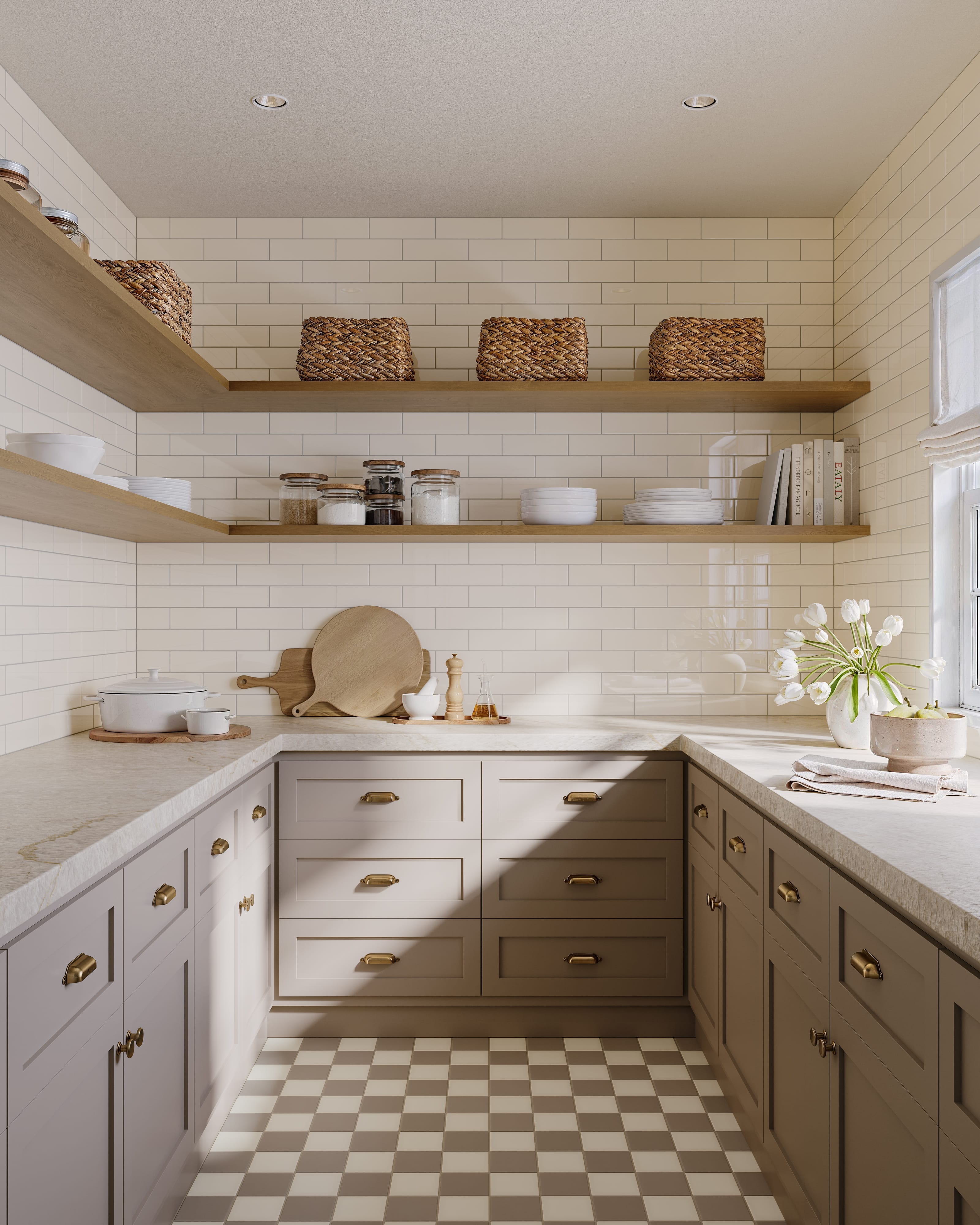 Quick Ship 4x4 Original Ceramic Tile in Feldspar Matte