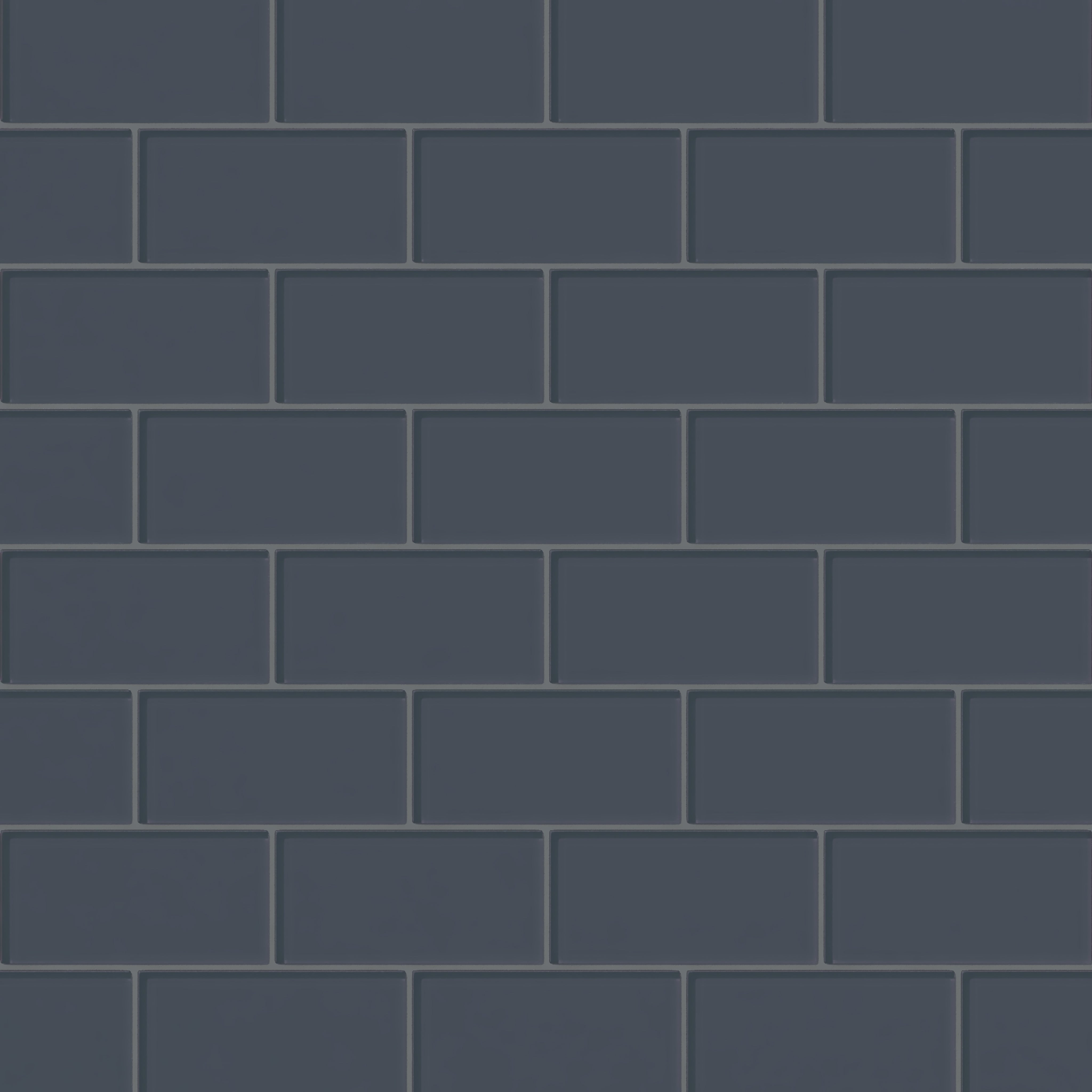 3x6 Glass Tile in Junco Gloss