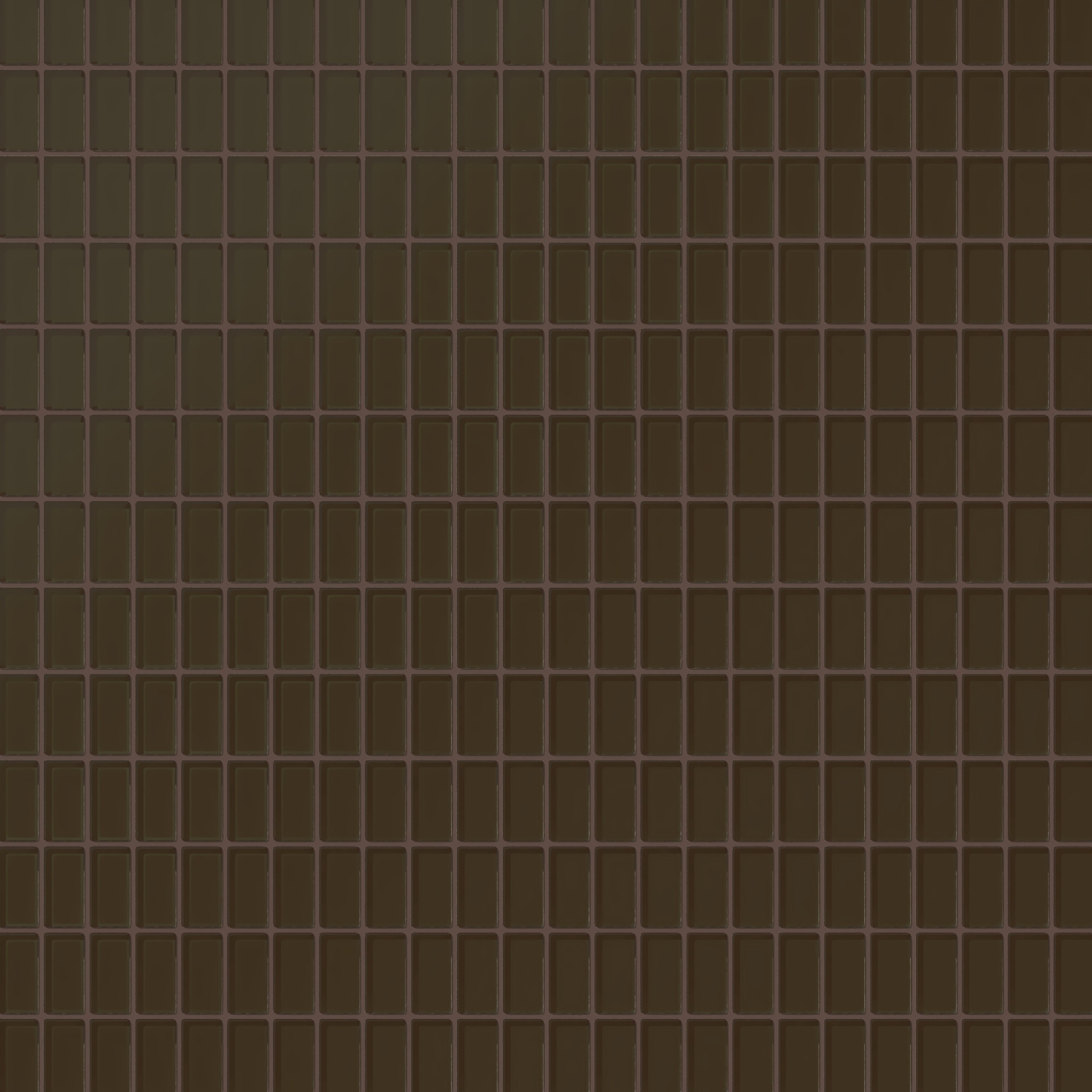 1x2 Straight Set Sheeted Glass Mosaic Tile in Osprey Matte