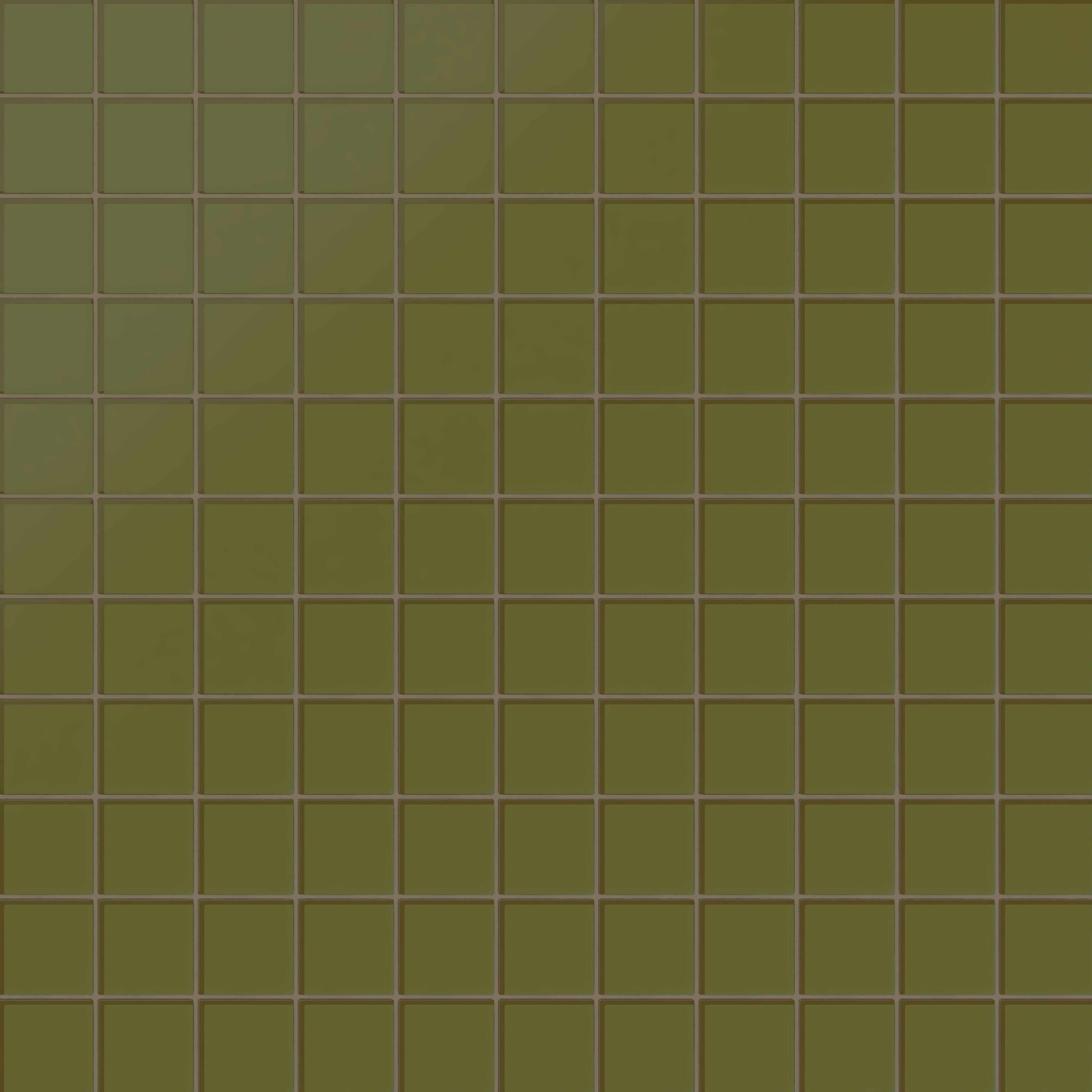 3x3 Straight Set Sheeted Glass Mosaic Tile in Cormorant Matte