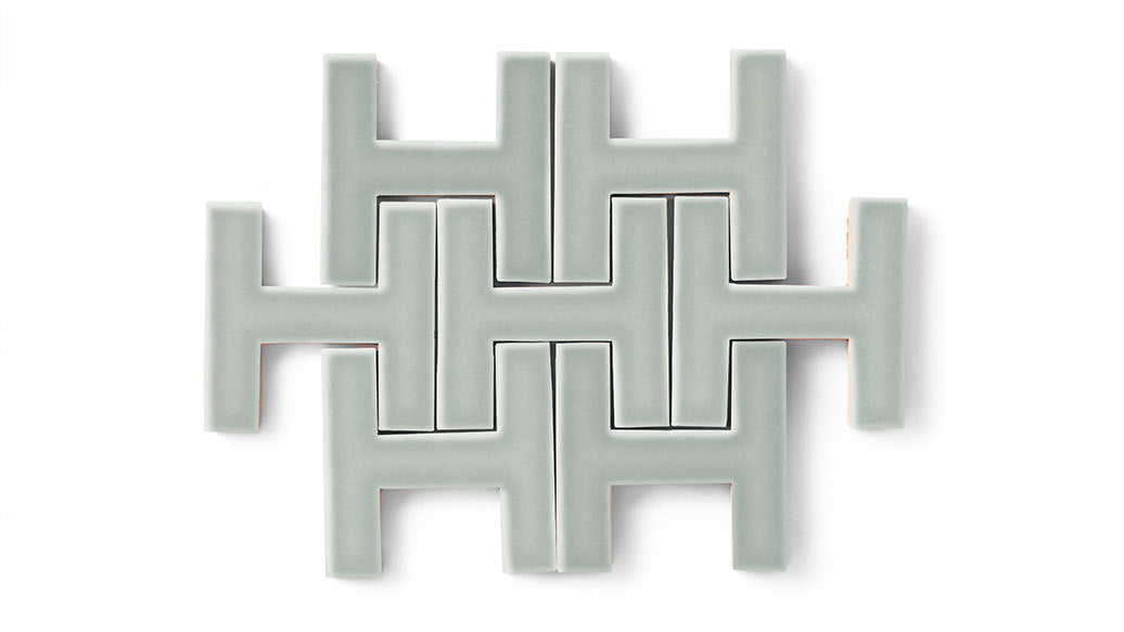 Chaine Homme Original Ceramic Tile in Overcast Gloss