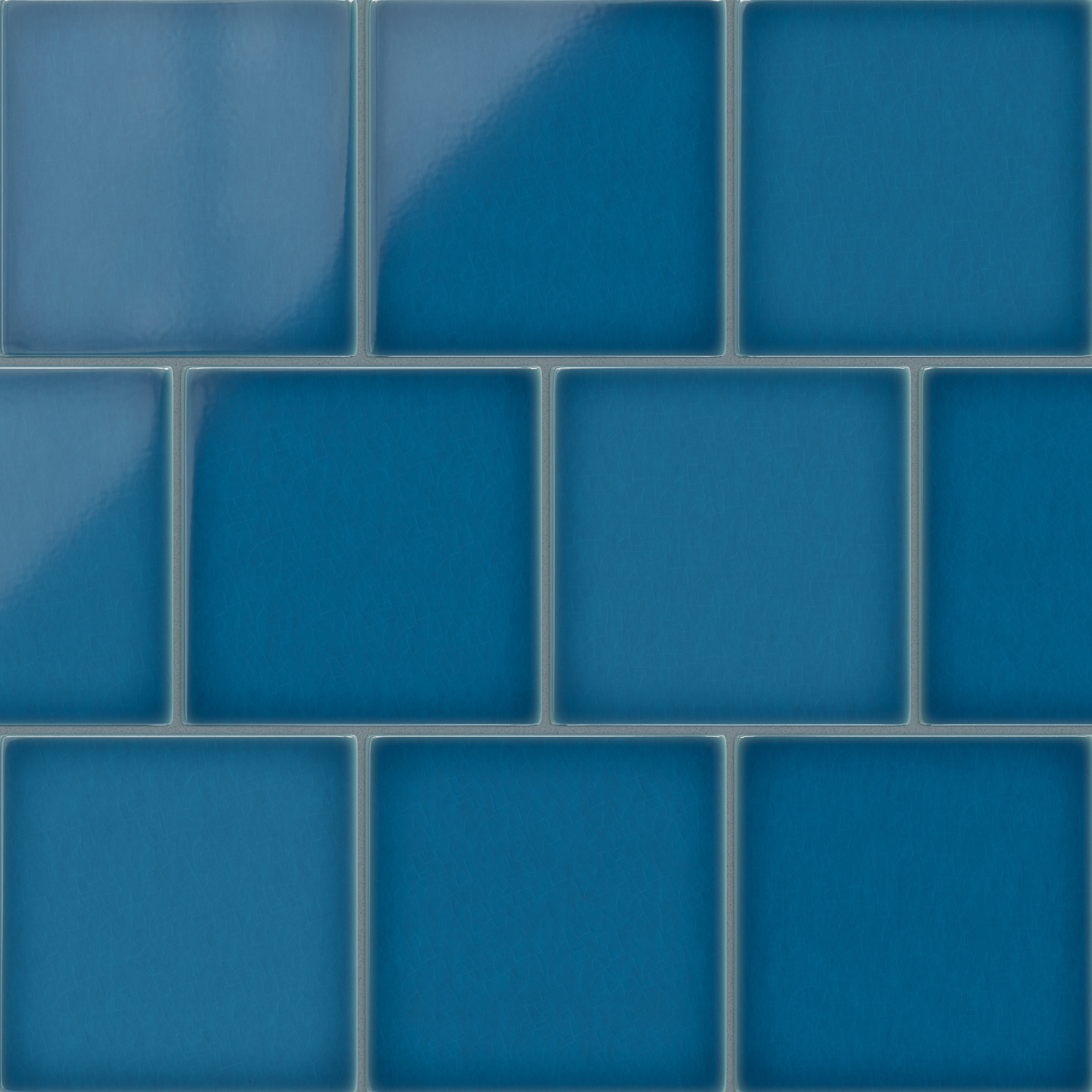 8x8 Original Ceramic Tile in Adriatic Sea Gloss
