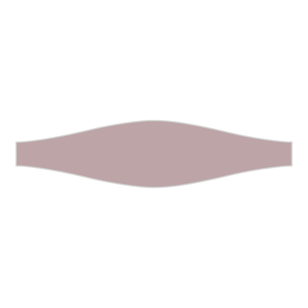 Wave Original Ceramic Tile in Painted Sky Matte