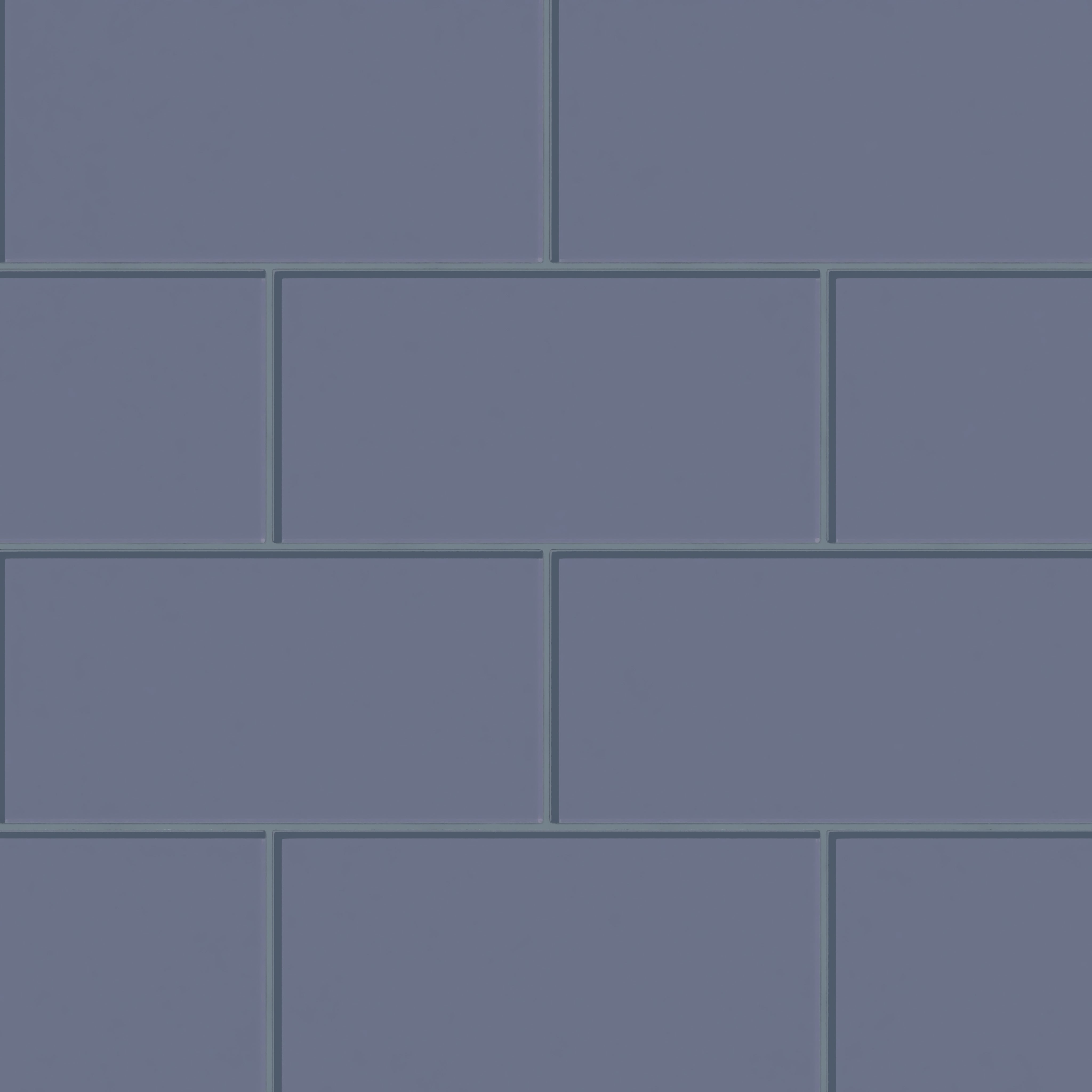 6x12 Glass Tile in Nuthatch Gloss
