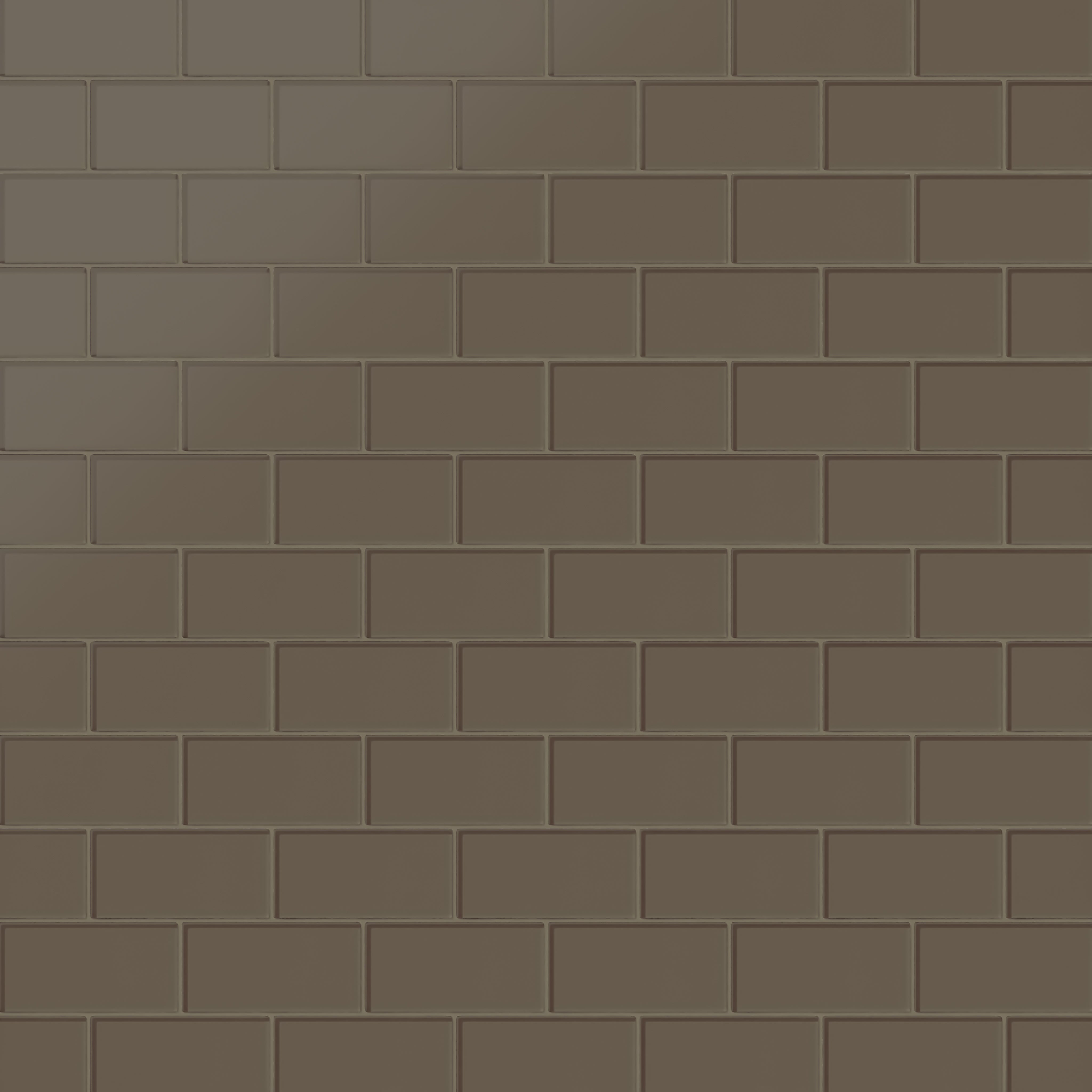 3x6 Glass Tile in Albatross Matte