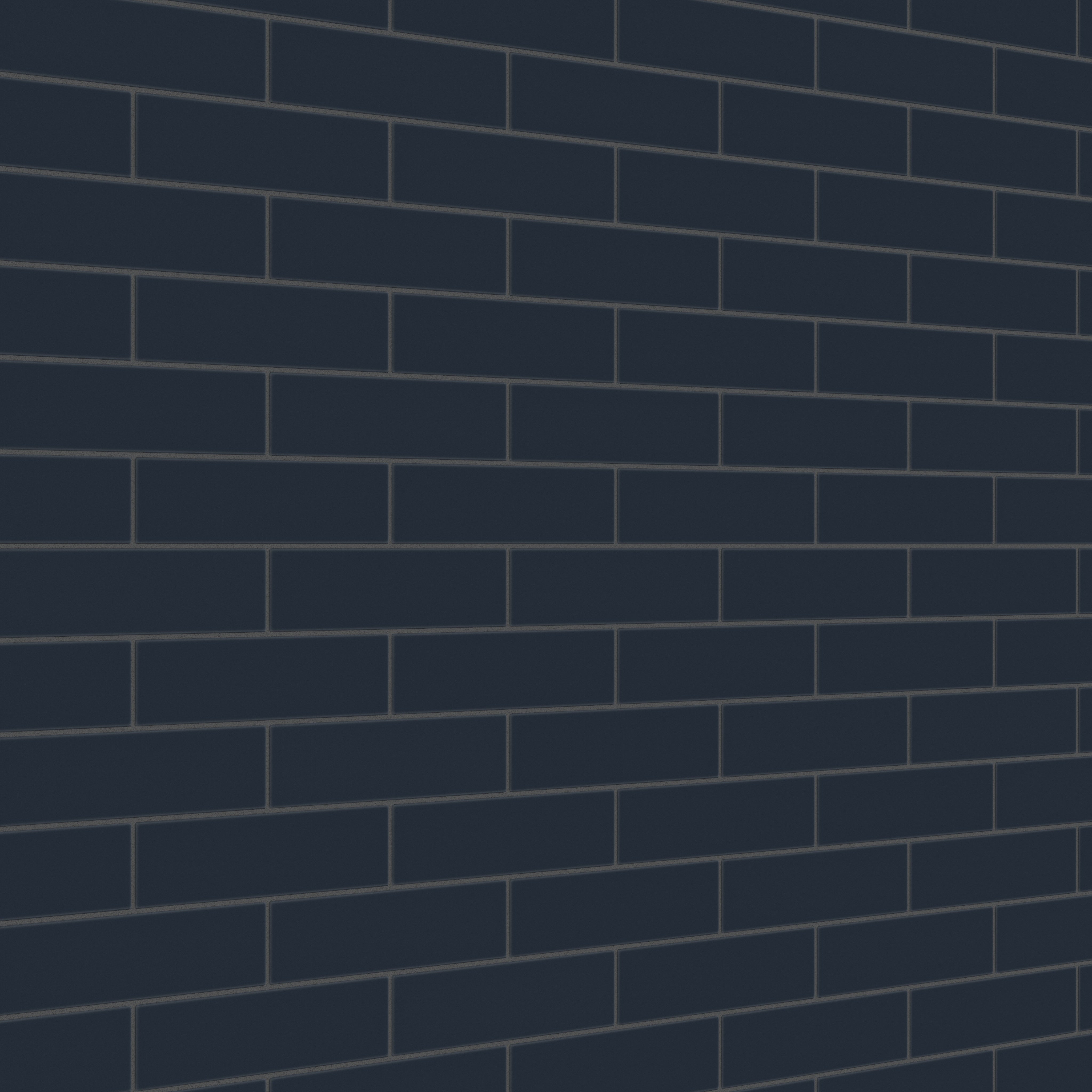 3x12 Original Ceramic Tile in Navy Blue Matte