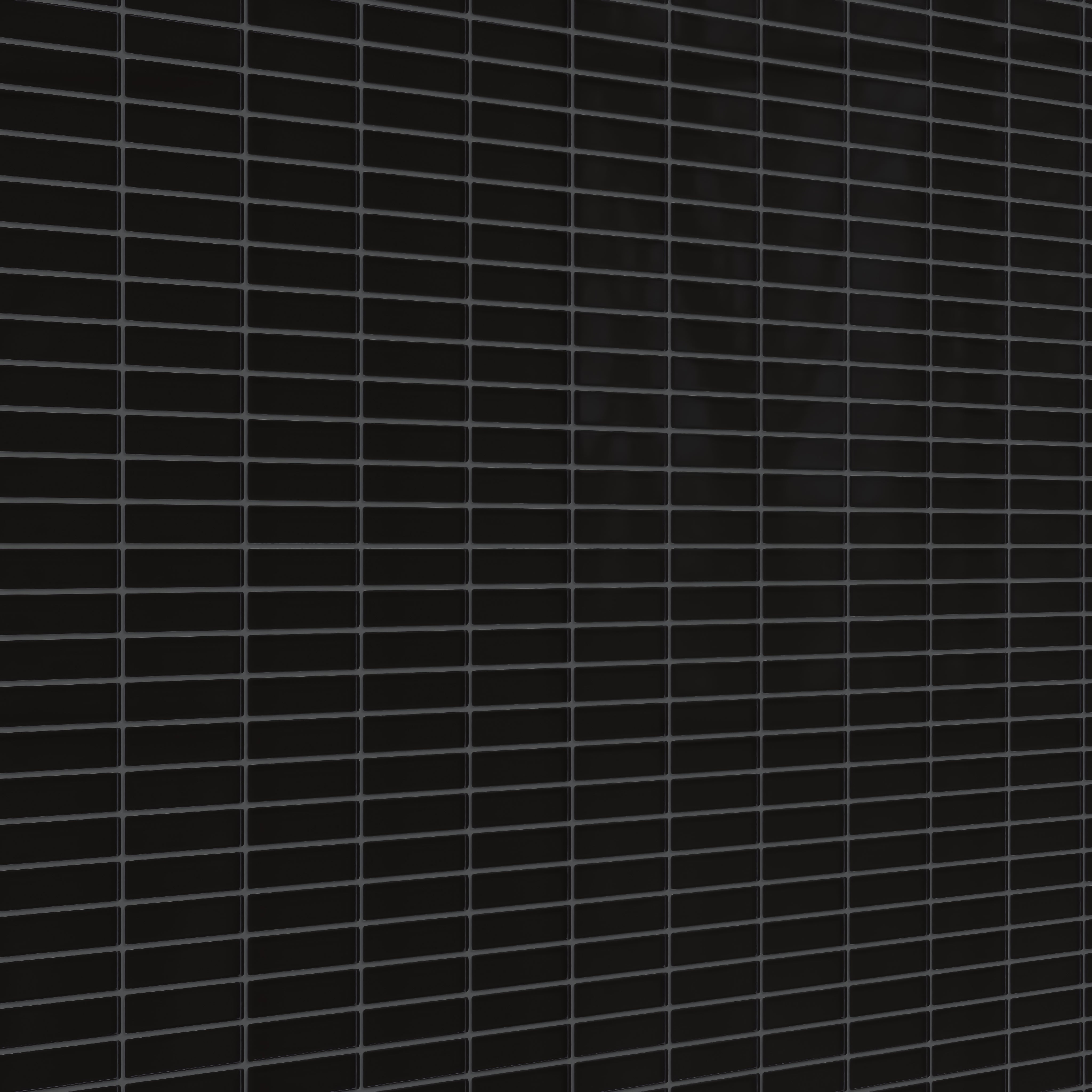 1x4 Straight Set Sheeted Glass Mosaic Tile in Condor Gloss
