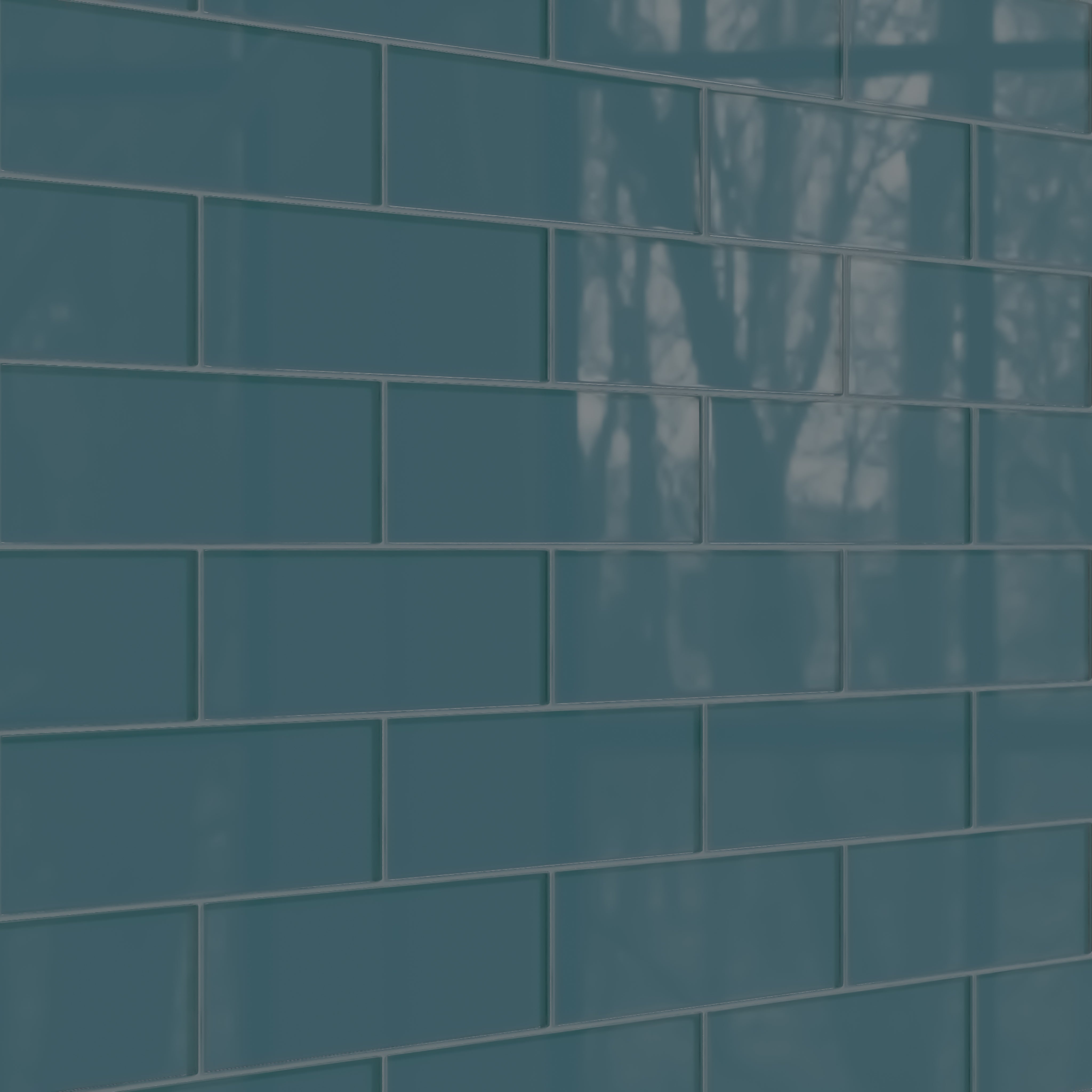 4x12 Glass Tile in Magpie Gloss
