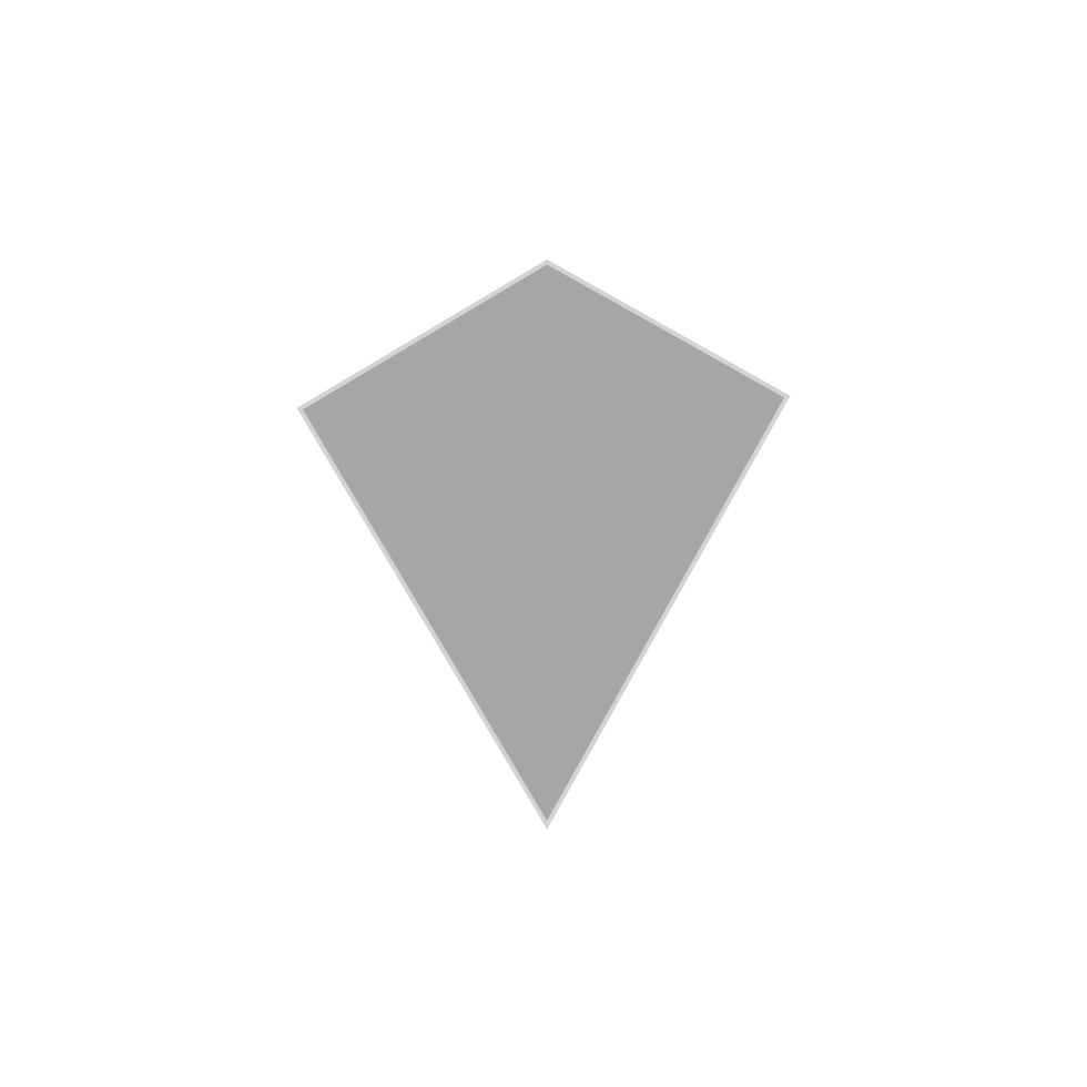 Hexite Original Ceramic Tile in Thistle Matte