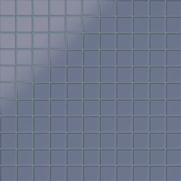 2x2 Straight Set Sheeted Glass Mosaic Tile in Nuthatch Matte