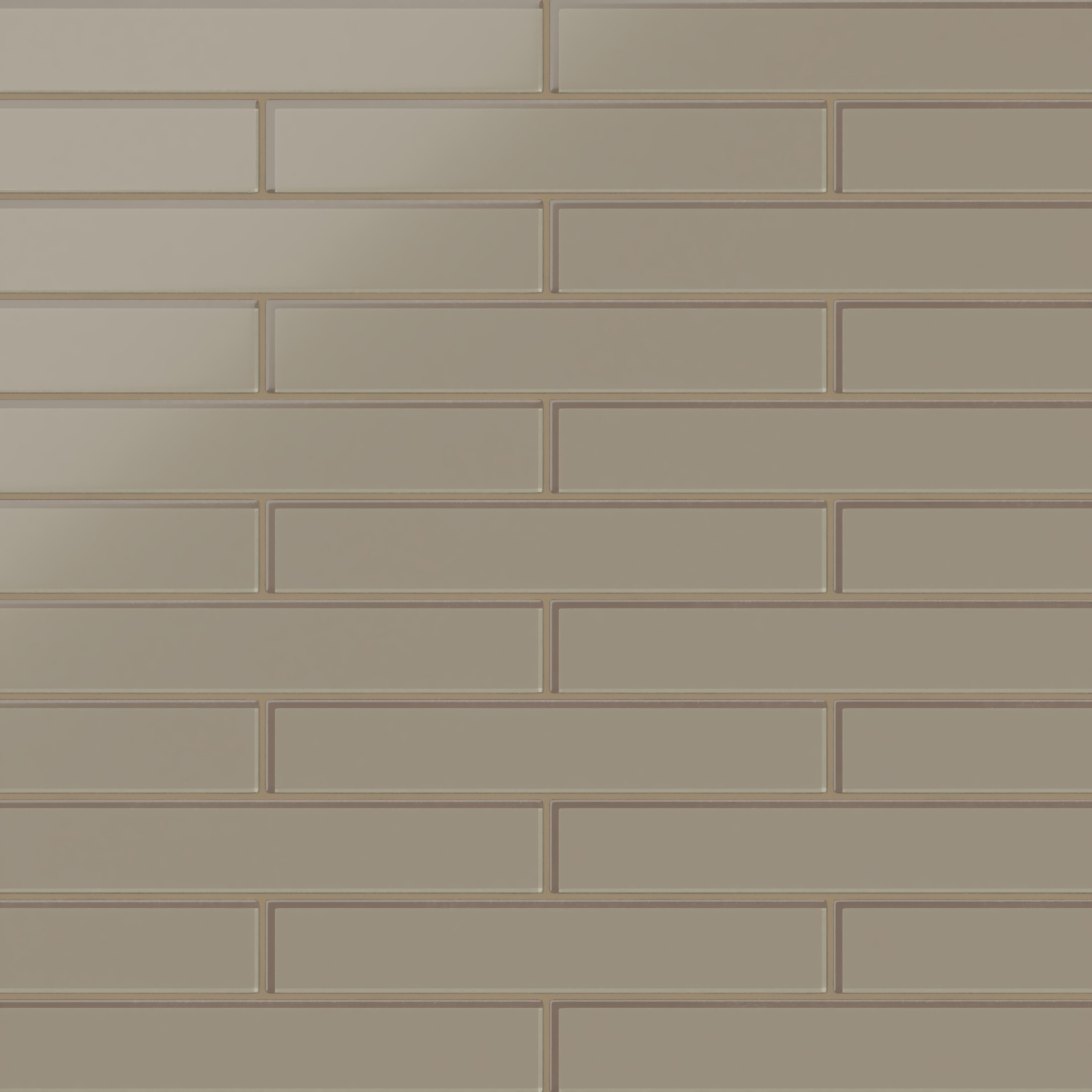 2x12 Glass Tile in Quail Matte