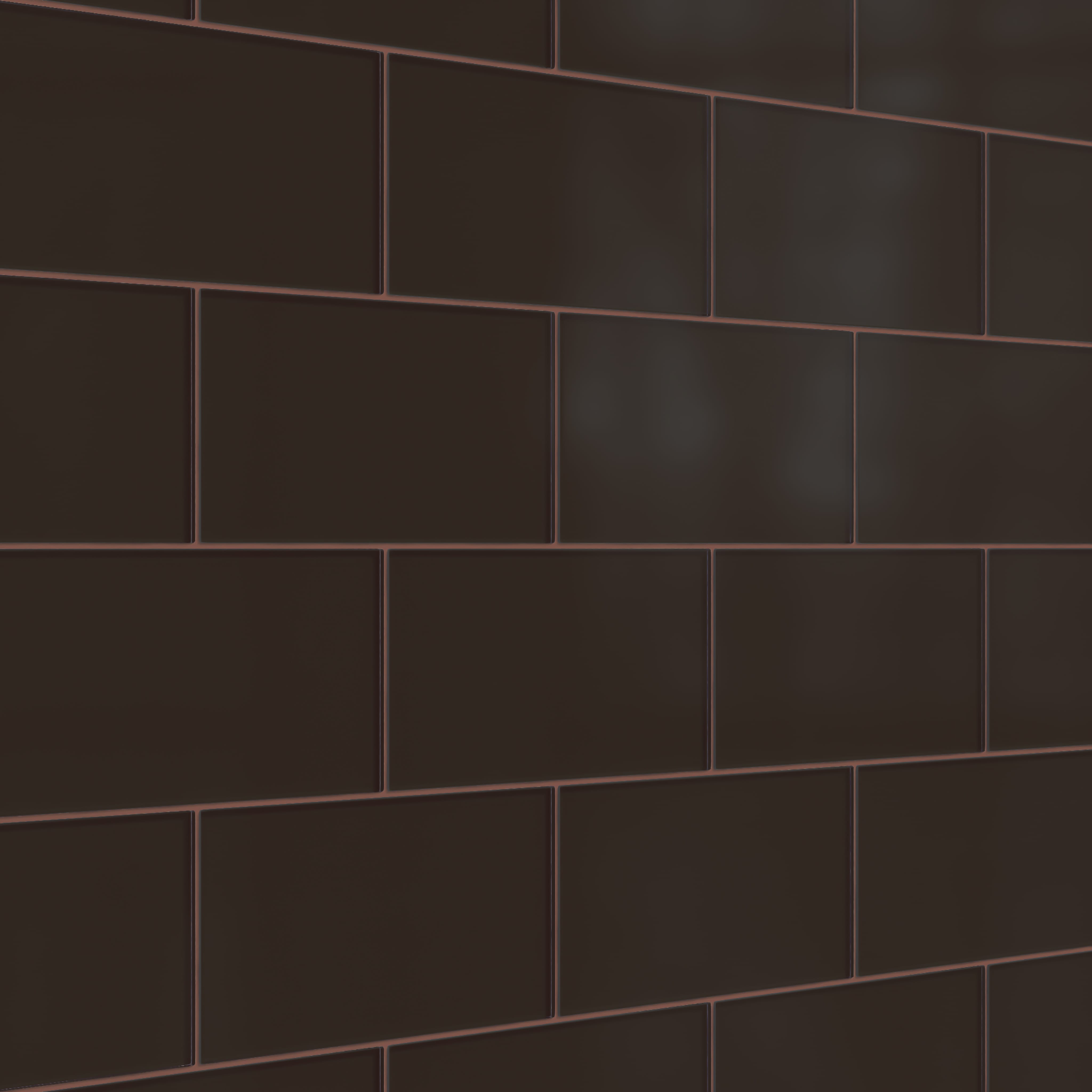 6x12 Glass Tile in Nighthawk Matte