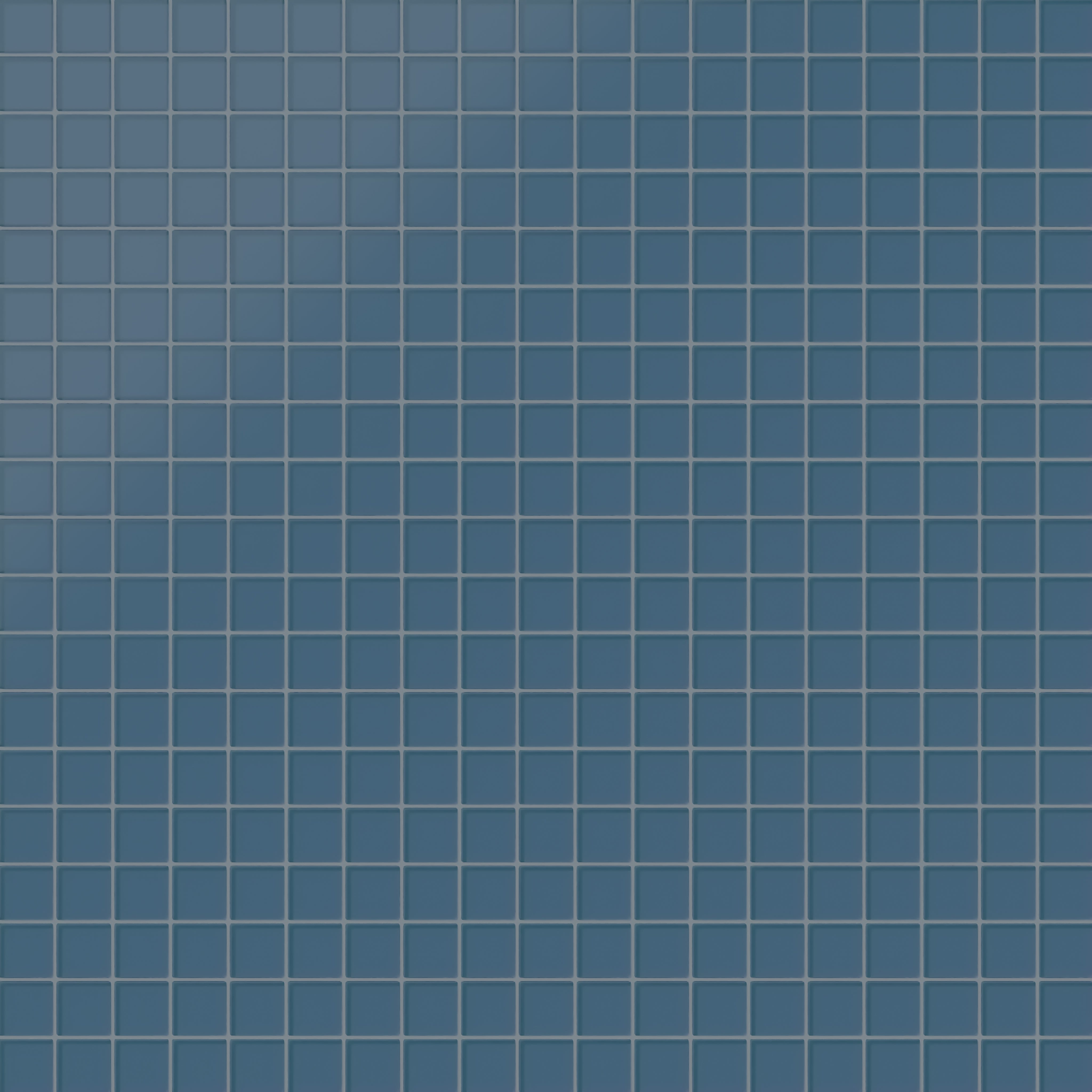 2x2 Straight Set Sheeted Glass Mosaic Tile in Blue Jay Matte