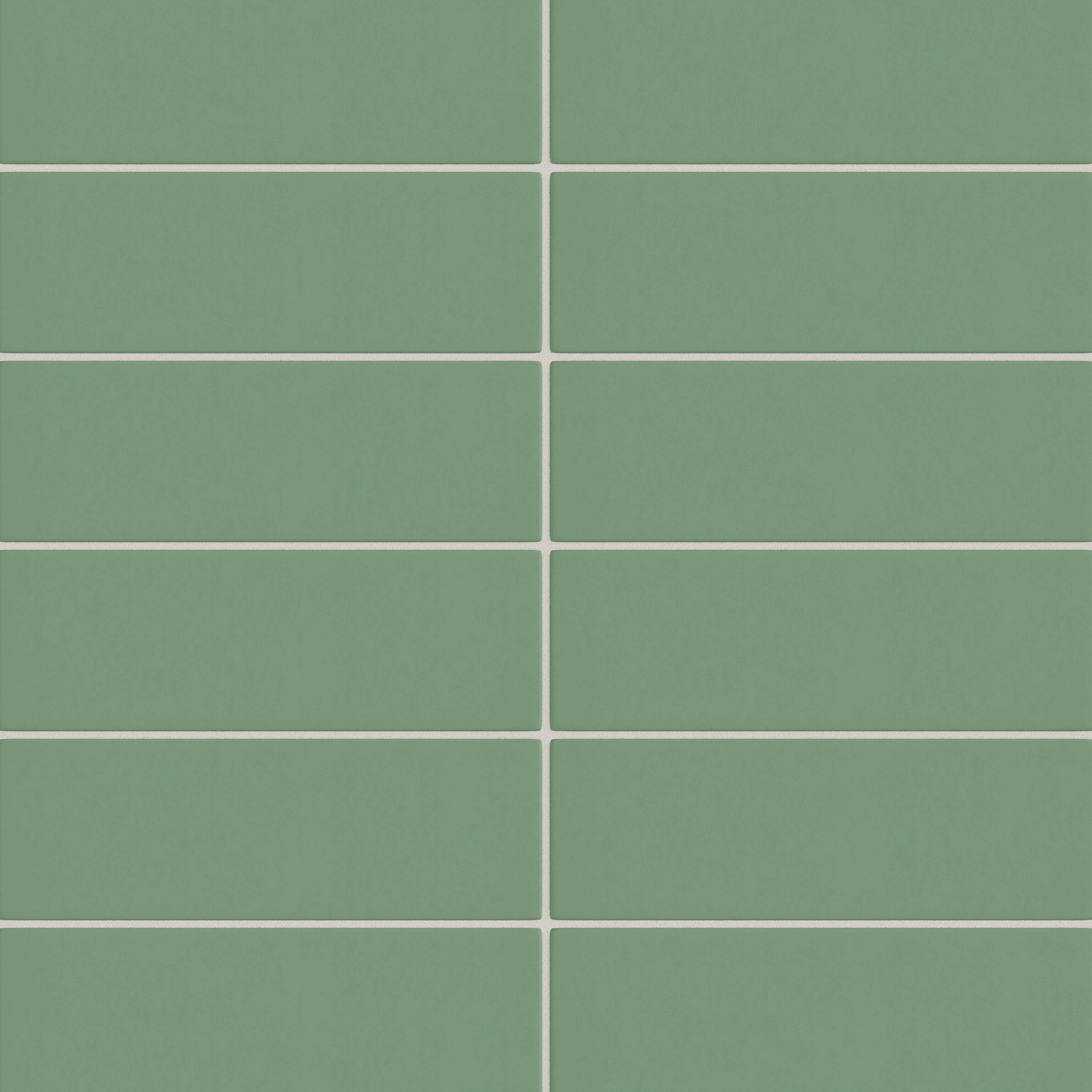 4x12 Original Ceramic Tile in Sea Green Matte