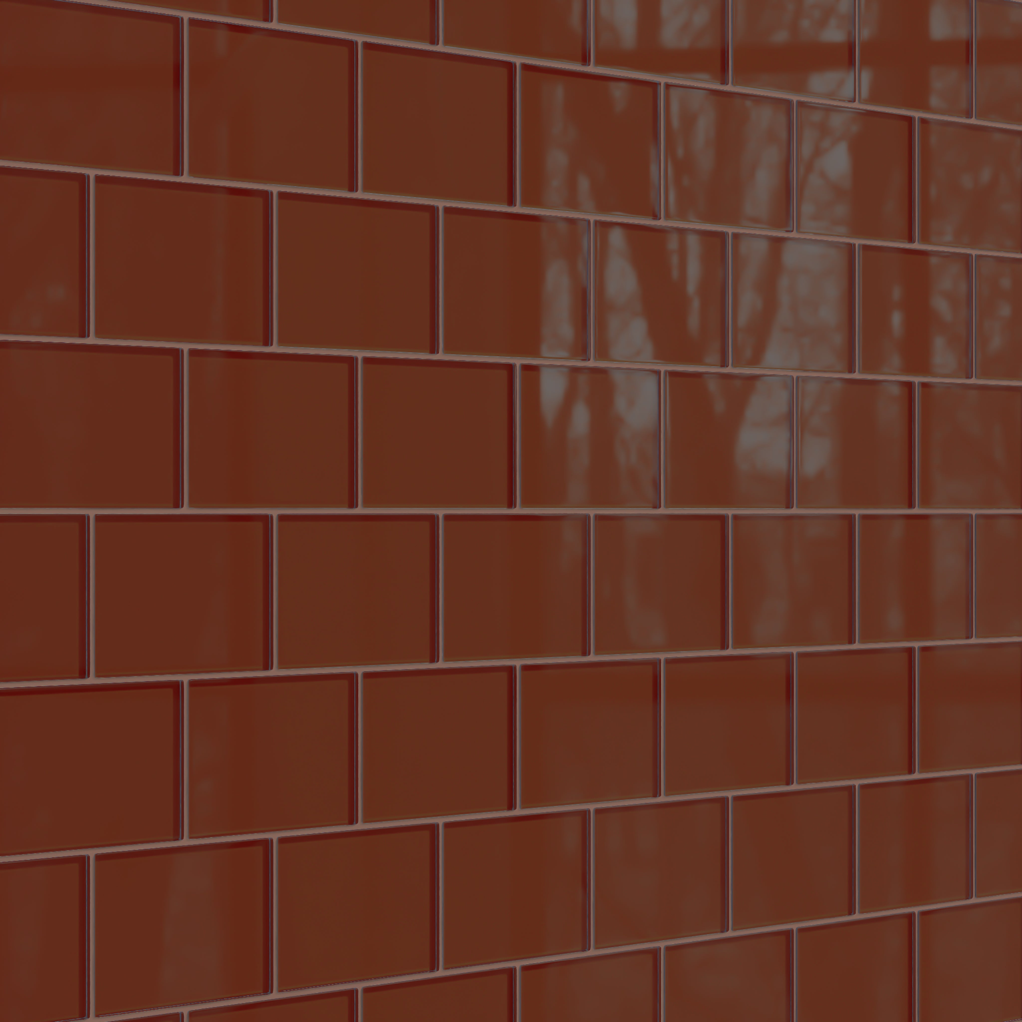 4x6 Glass Tile in Pheasant Gloss