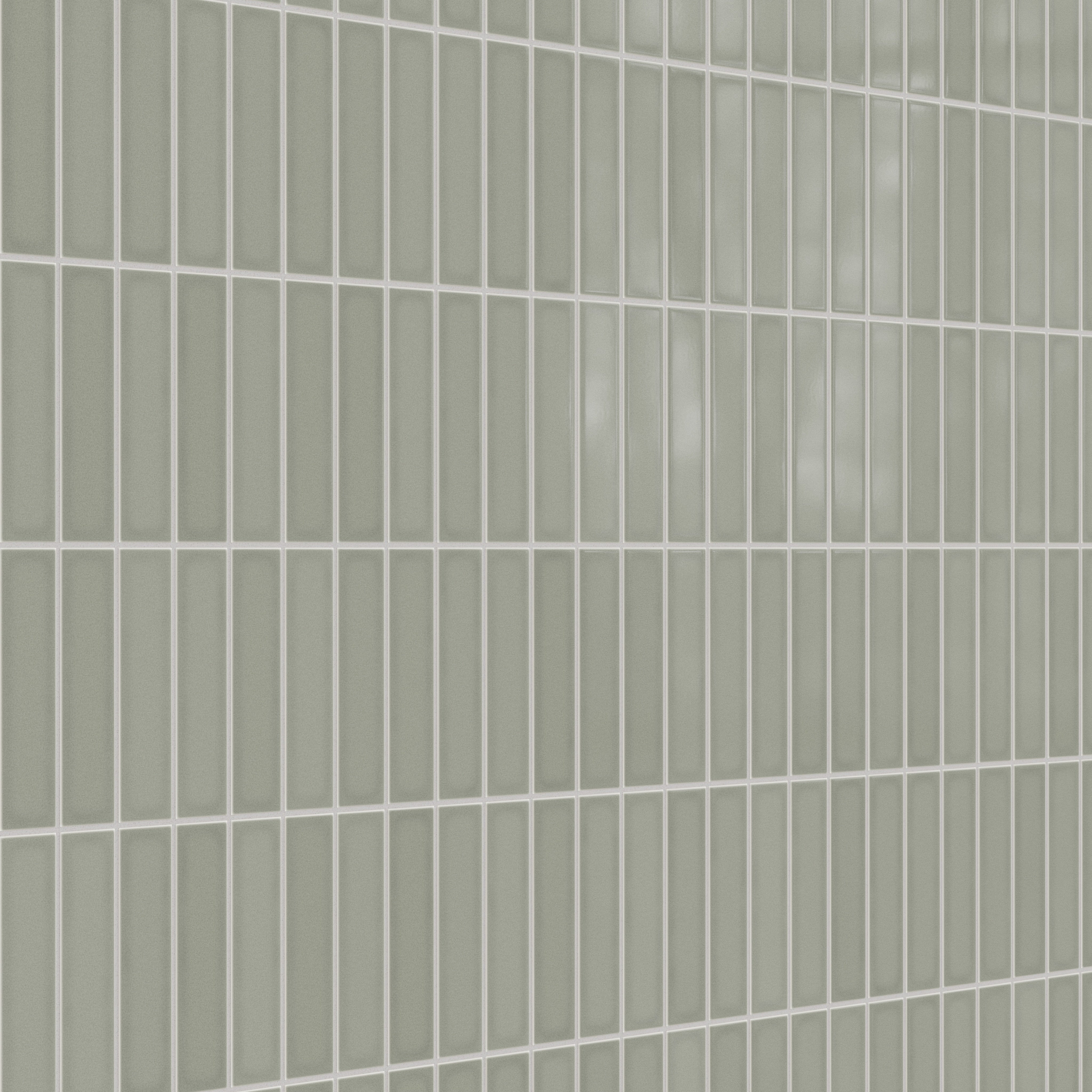 2x8 Original Ceramic Tile in Overcast Gloss