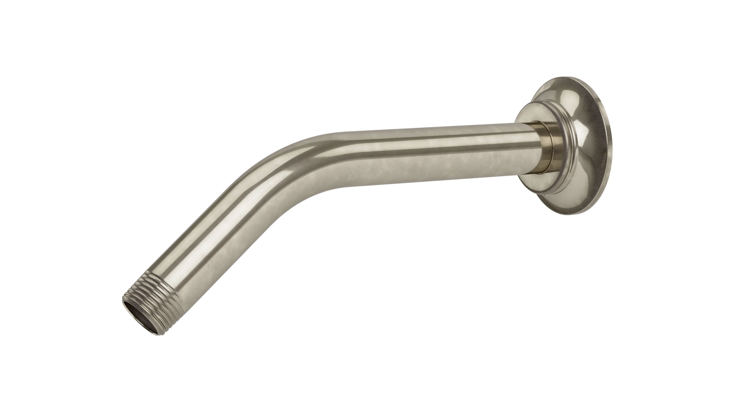 Emerson 45-Degree 8" Shower Arm with Flange in French Nickel