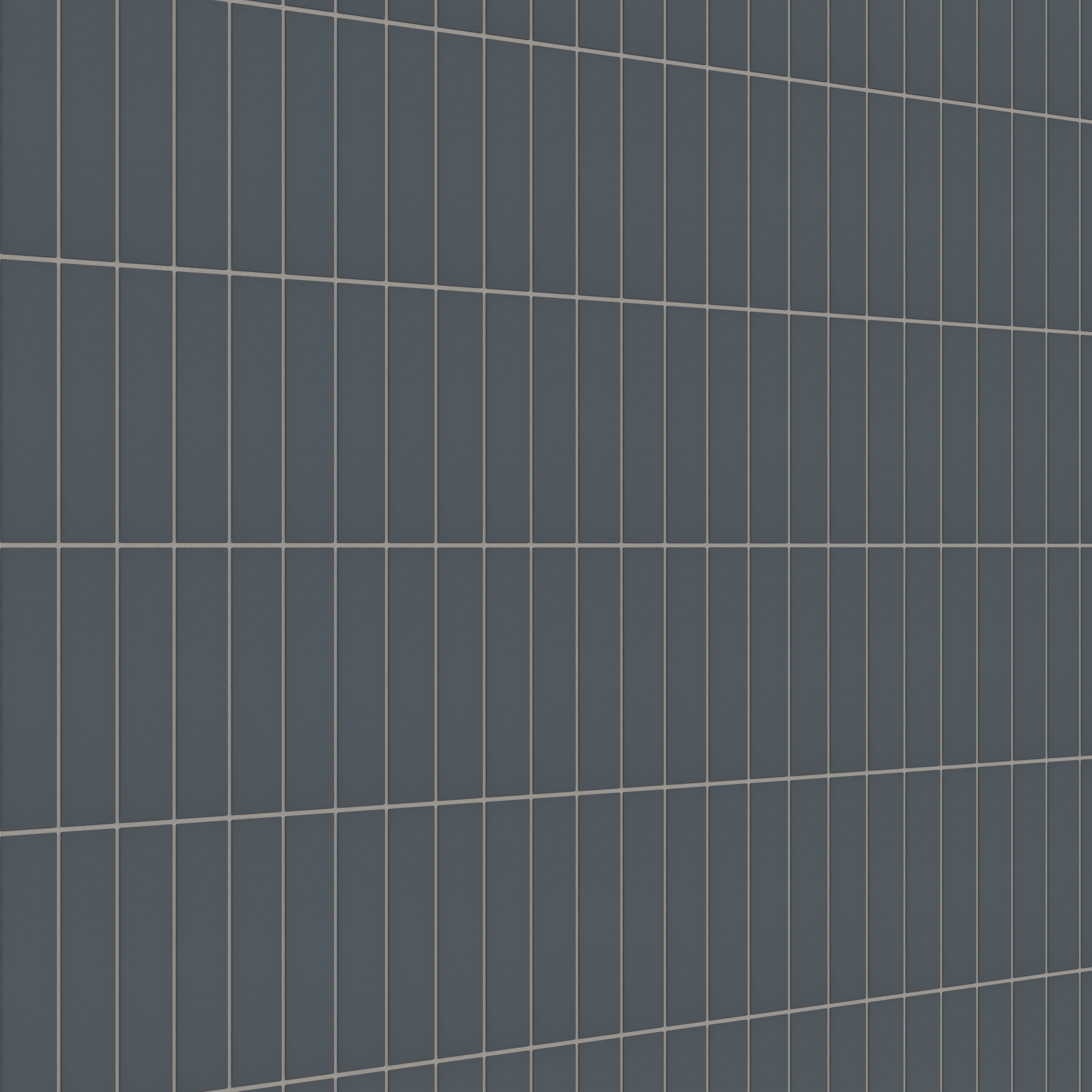 2x8 Natural Press Ceramic Tile in Indigo Matte