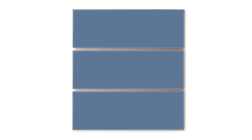 4x12 Original Ceramic Tile in Caribbean Sea Matte