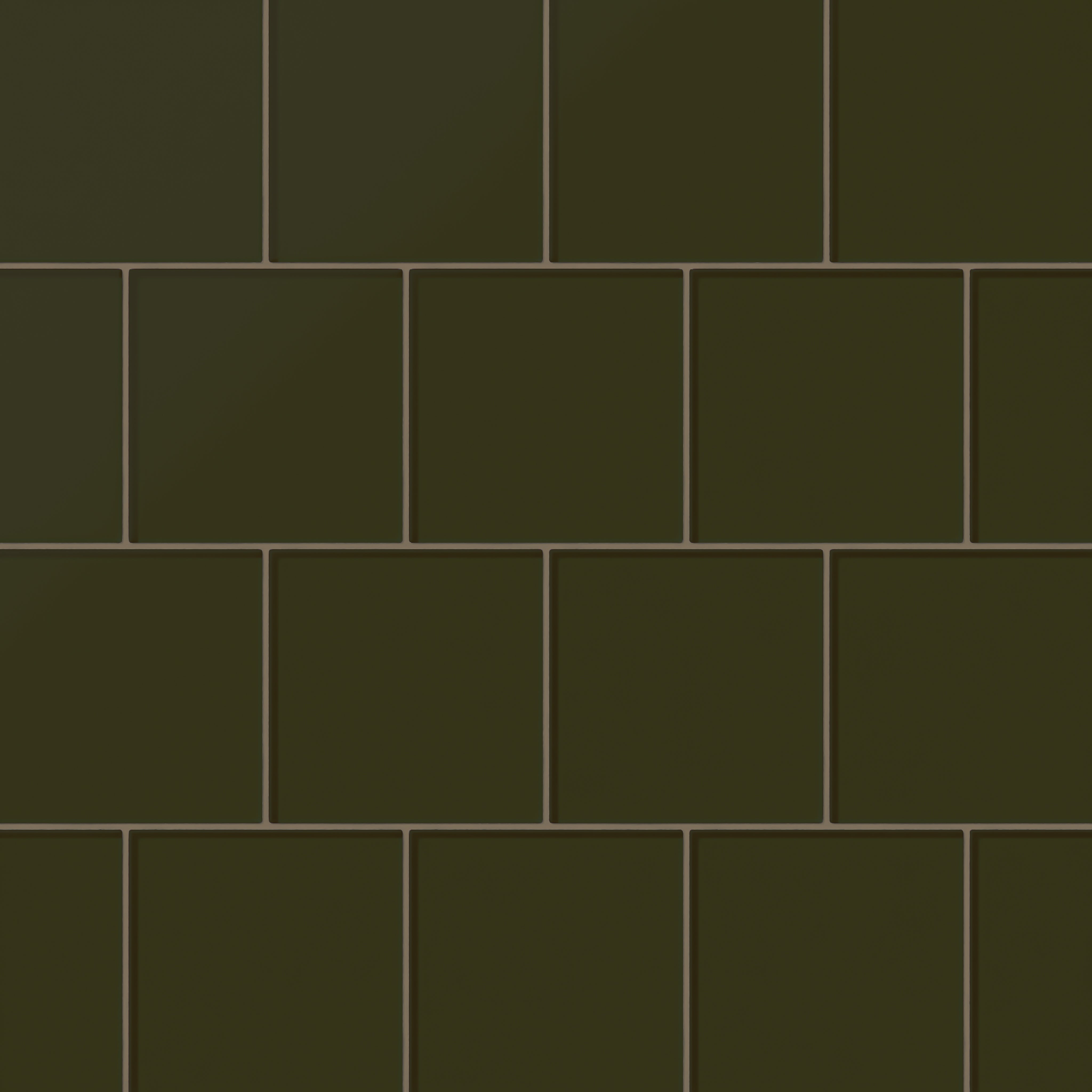6x6 Glass Tile in Catbird Matte