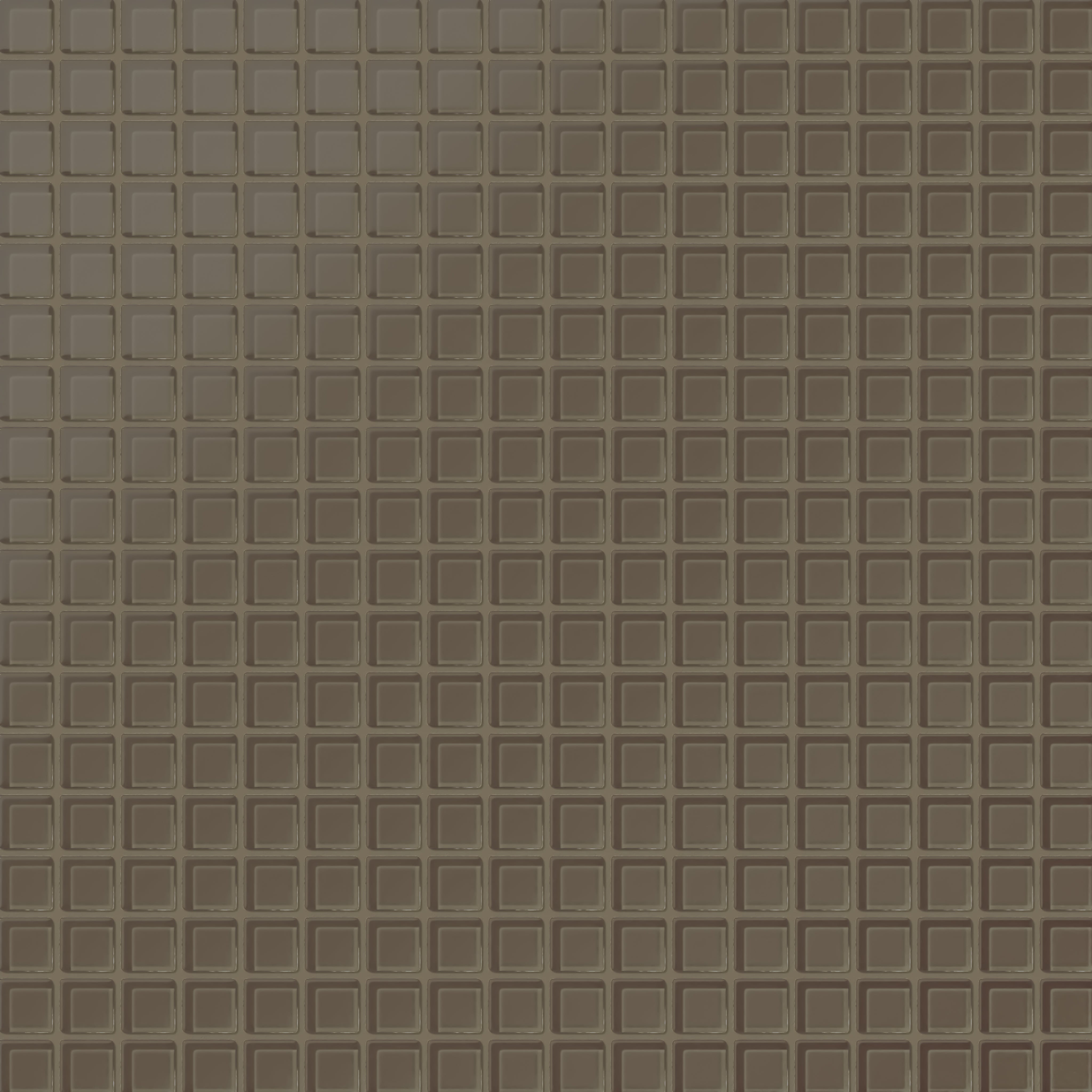 1x1 Straight Set Sheeted Glass Mosaic Tile in Albatross Matte