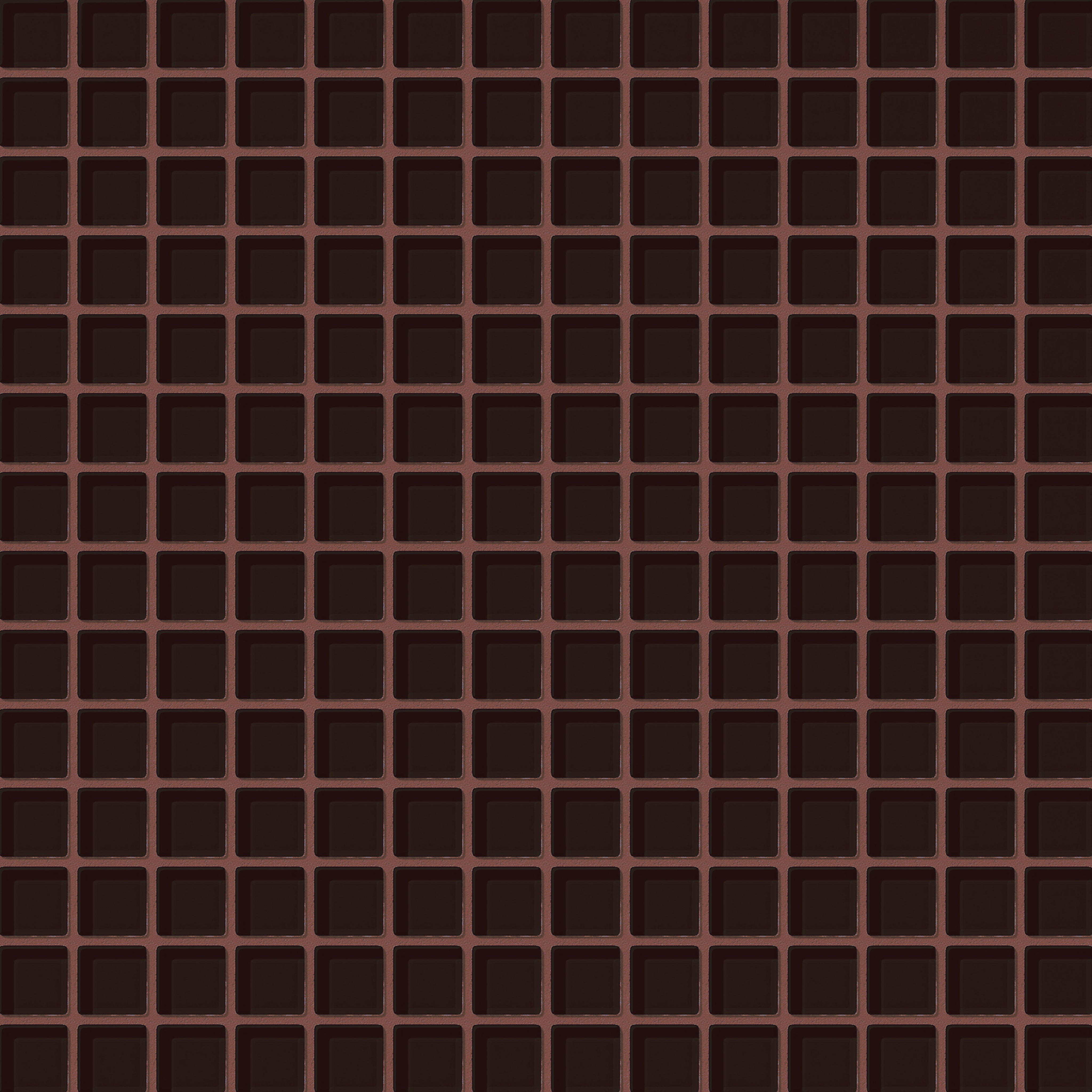 1x1 Straight Set Sheeted Glass Mosaic Tile in Nighthawk Gloss