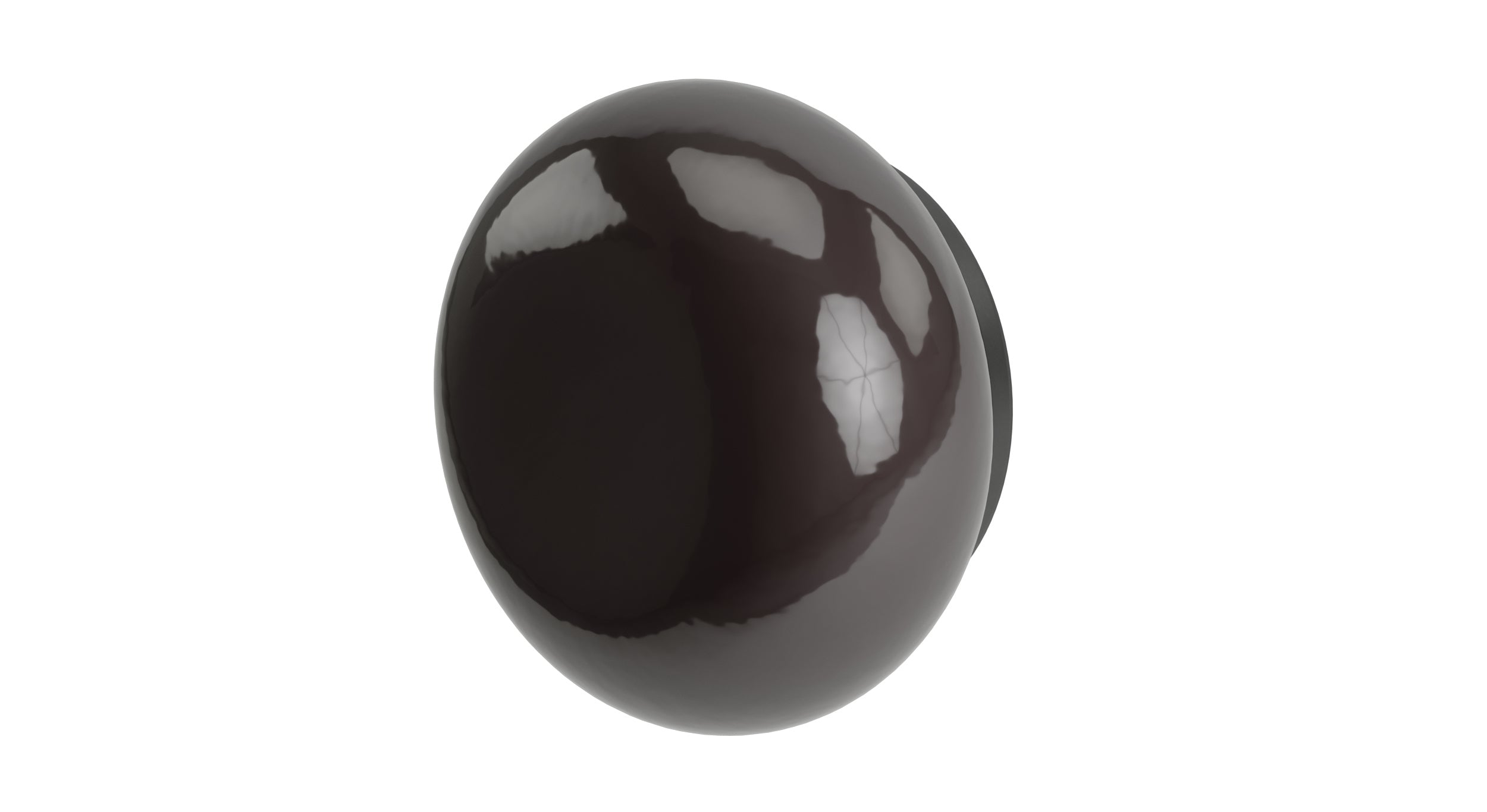 Foundry One Handle Wall Mount Diverter/Volume Control Shower Trim with Pebble Ceramic Knob Handle in Oil Rubbed Bronze