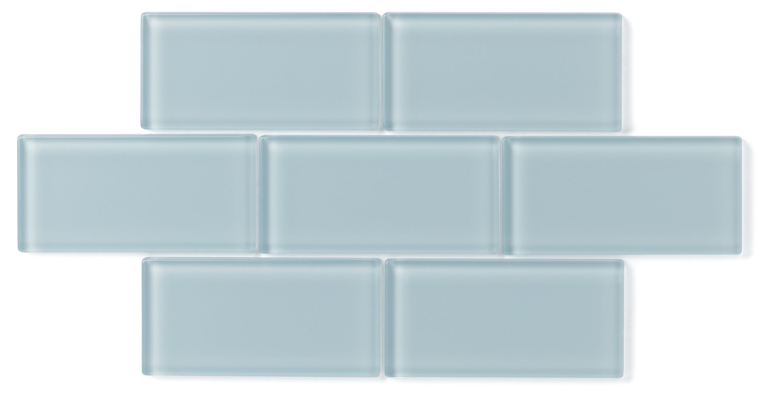 1x4 Herringbone Sheeted Glass Mosaic Tile in Partridge Gloss