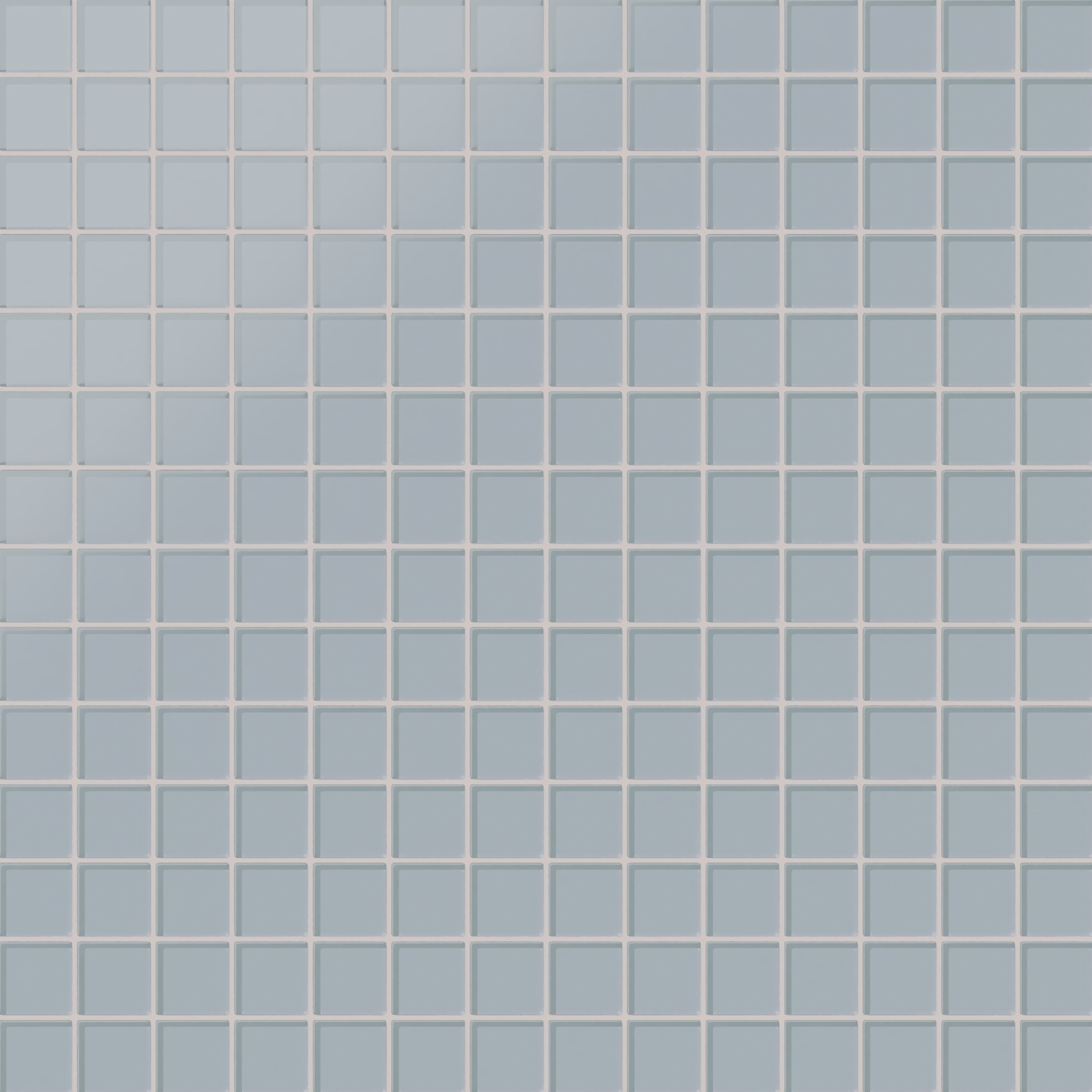 2x2 Straight Set Sheeted Glass Mosaic Tile in Pinyon Jay Matte