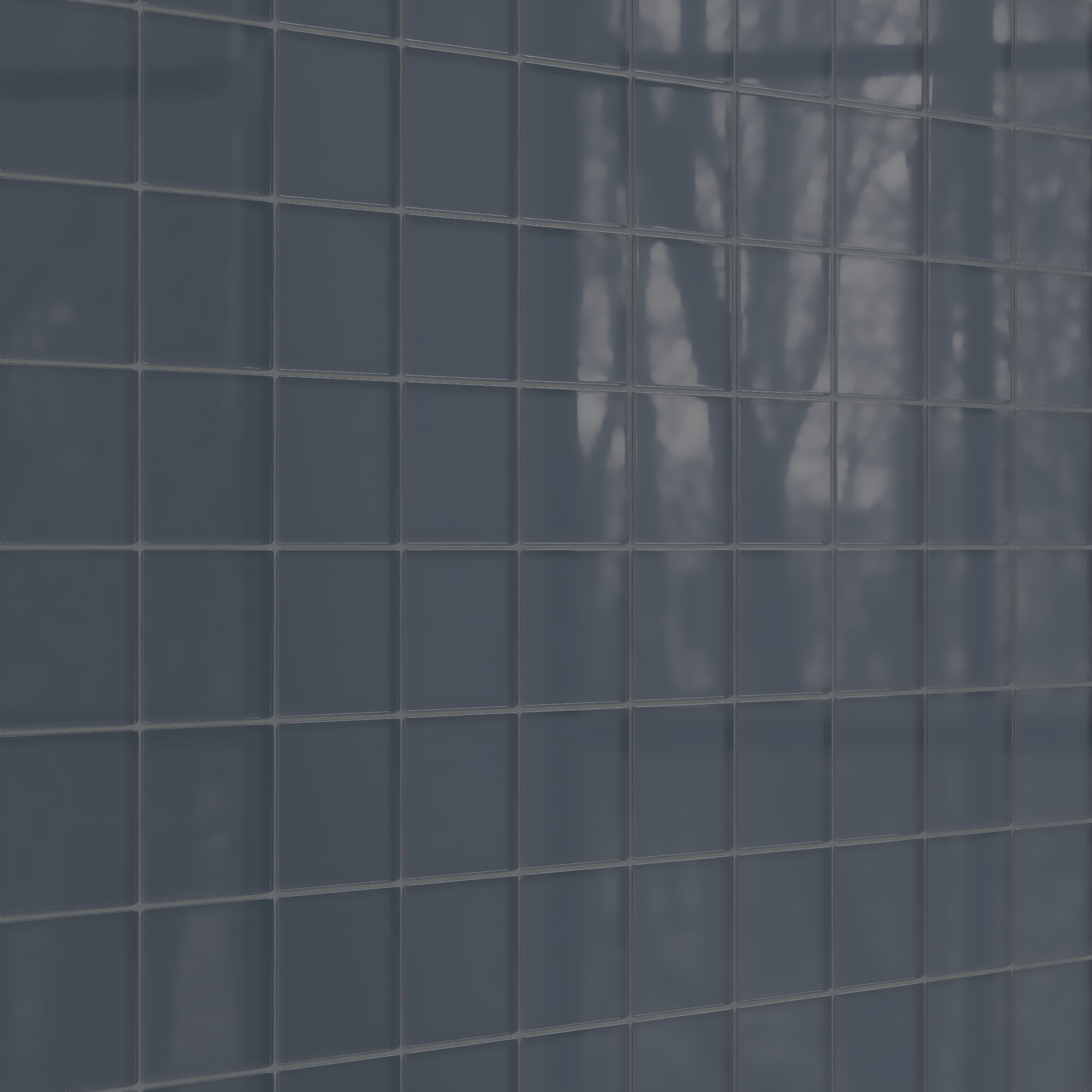 4x4 Glass Tile in Junco Gloss