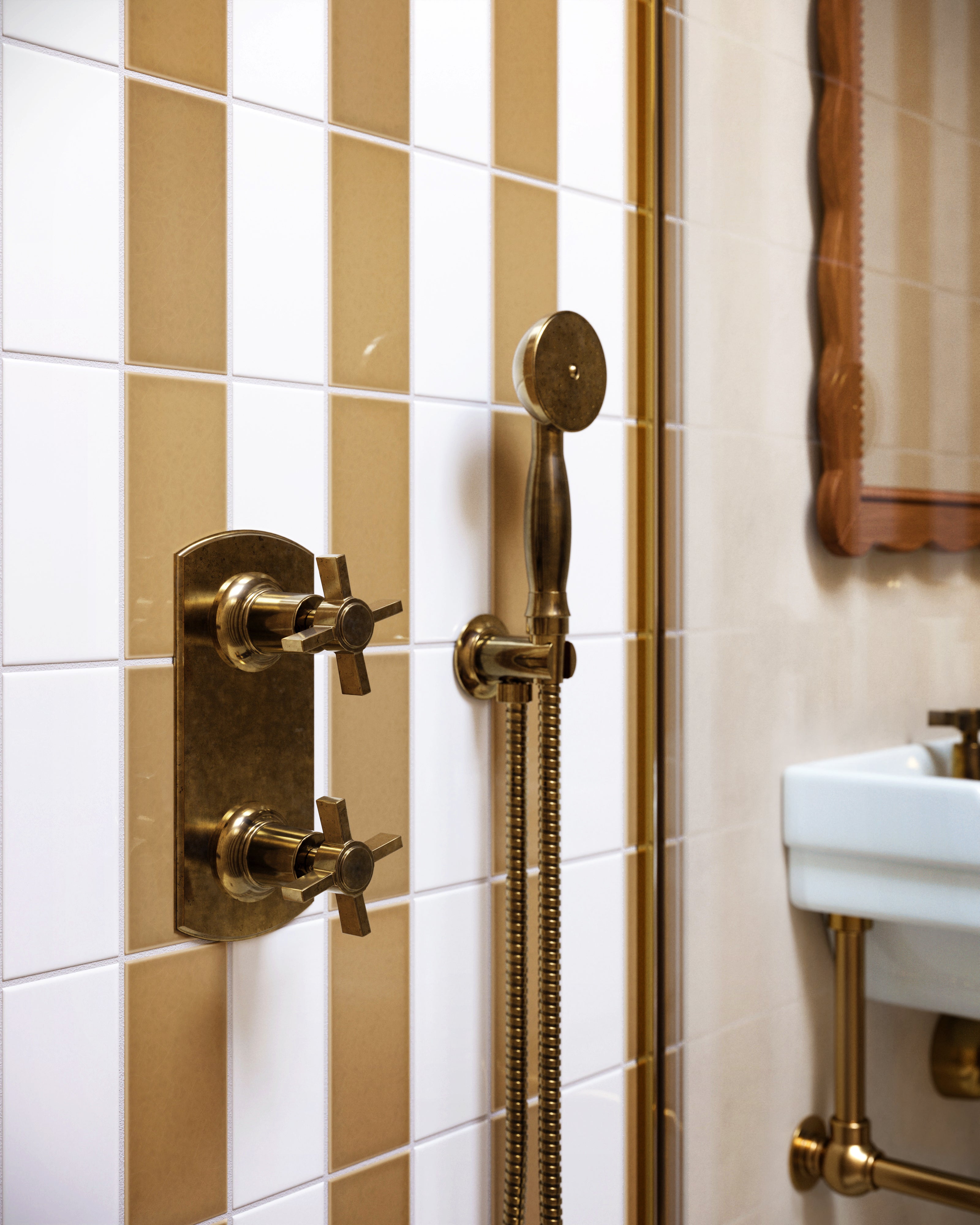 3x6 Original Ceramic Tile in Haystack Gloss