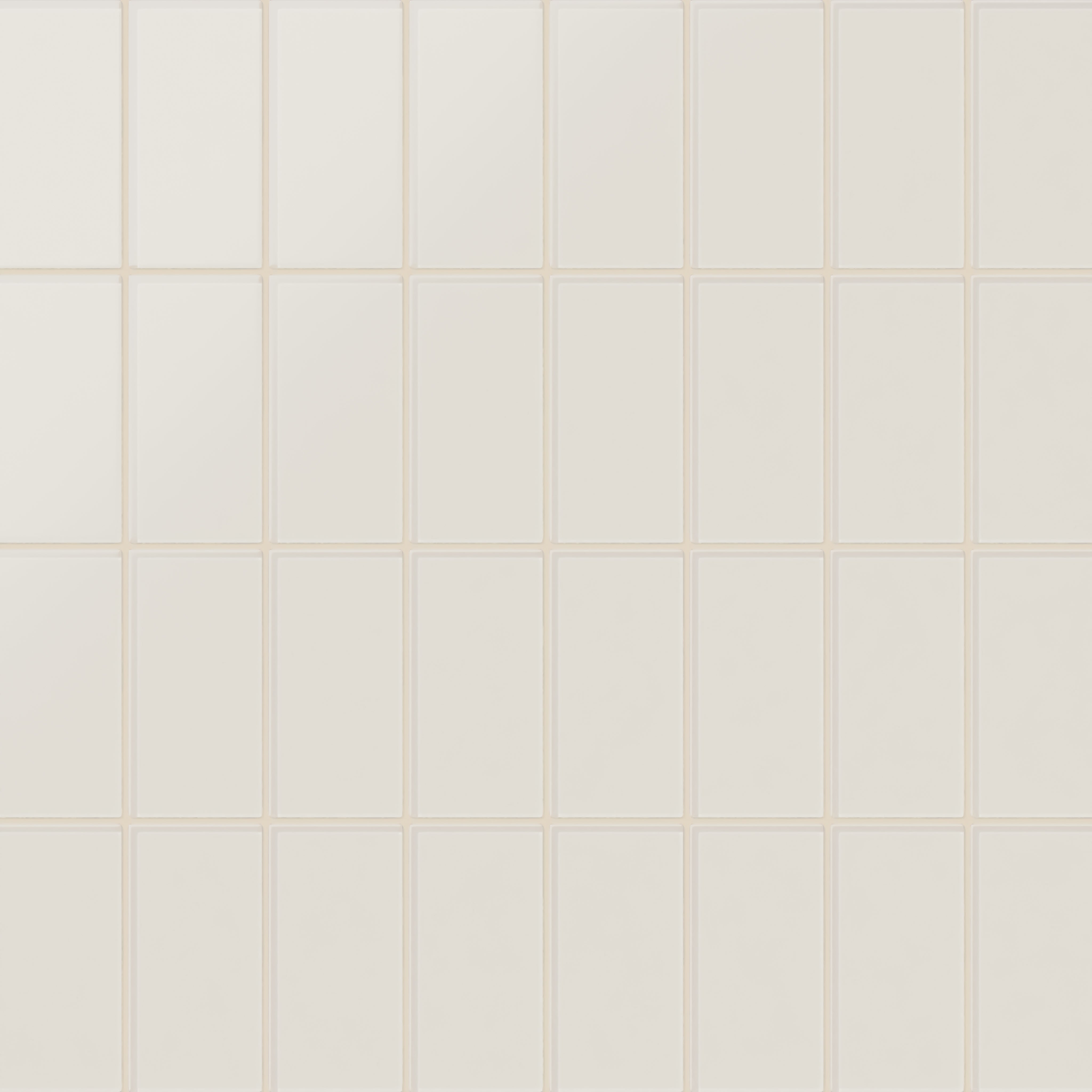 3x6 Glass Tile in Dove Matte