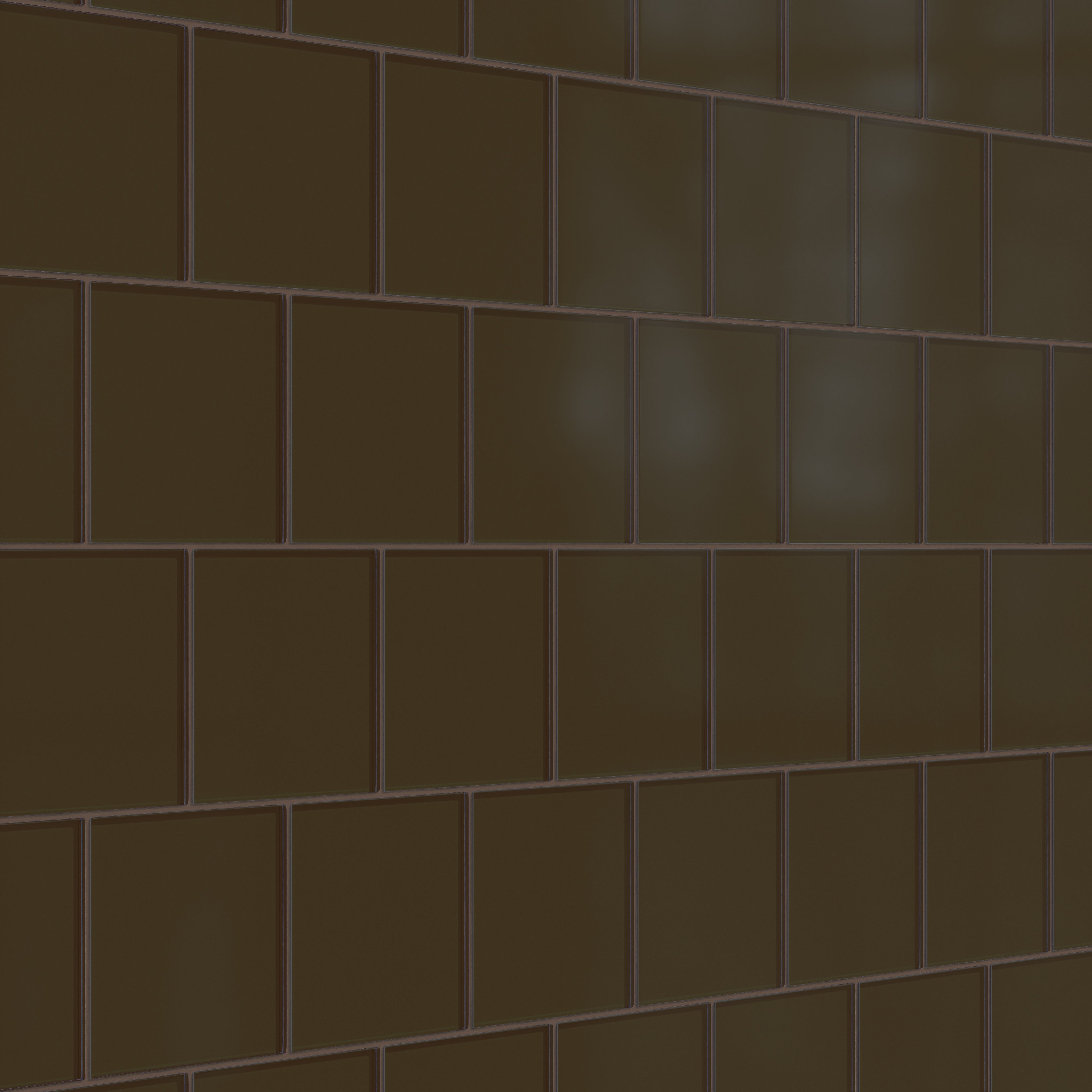 6x6 Glass Tile in Osprey Matte