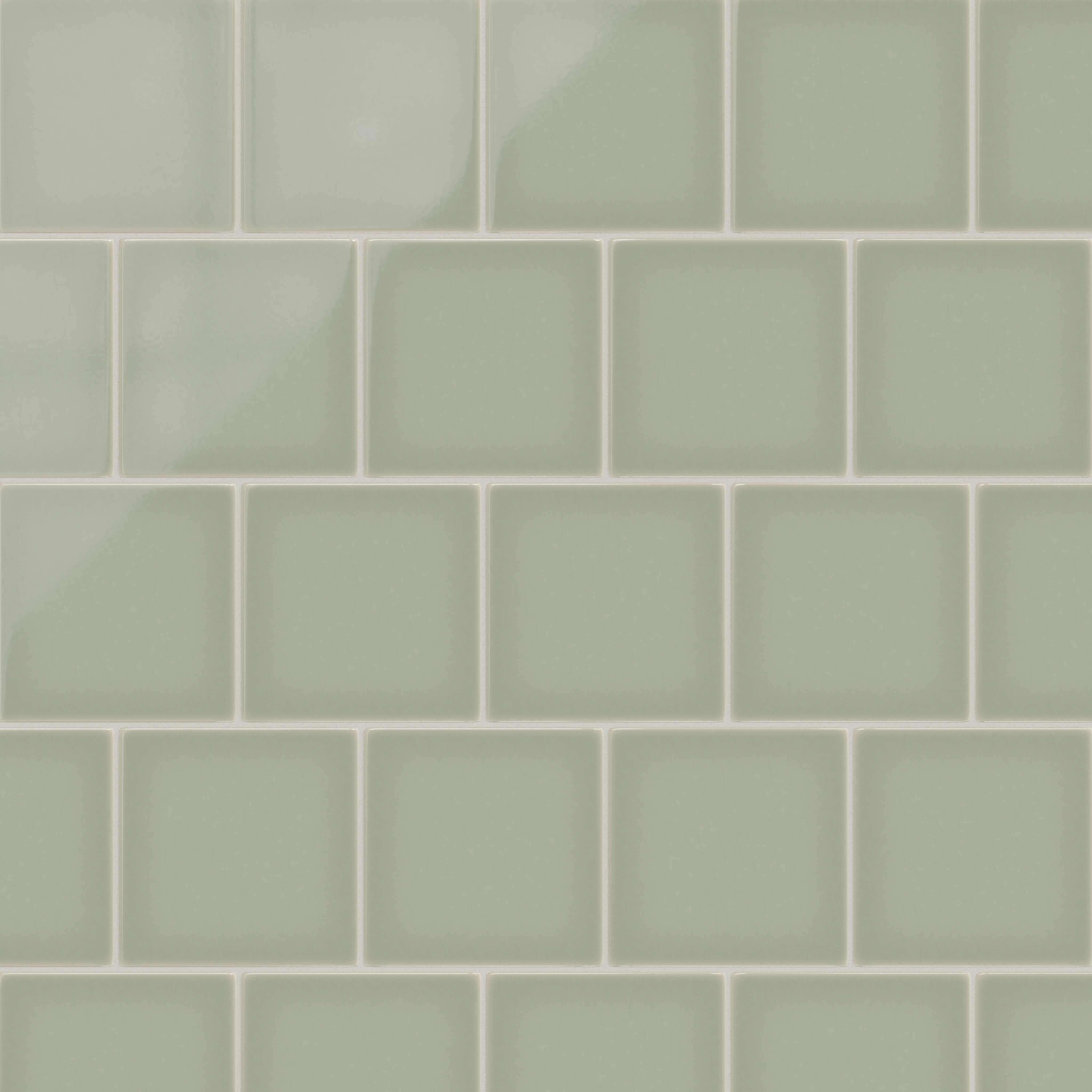 8x8 Original Ceramic Tile in Rosemary Gloss