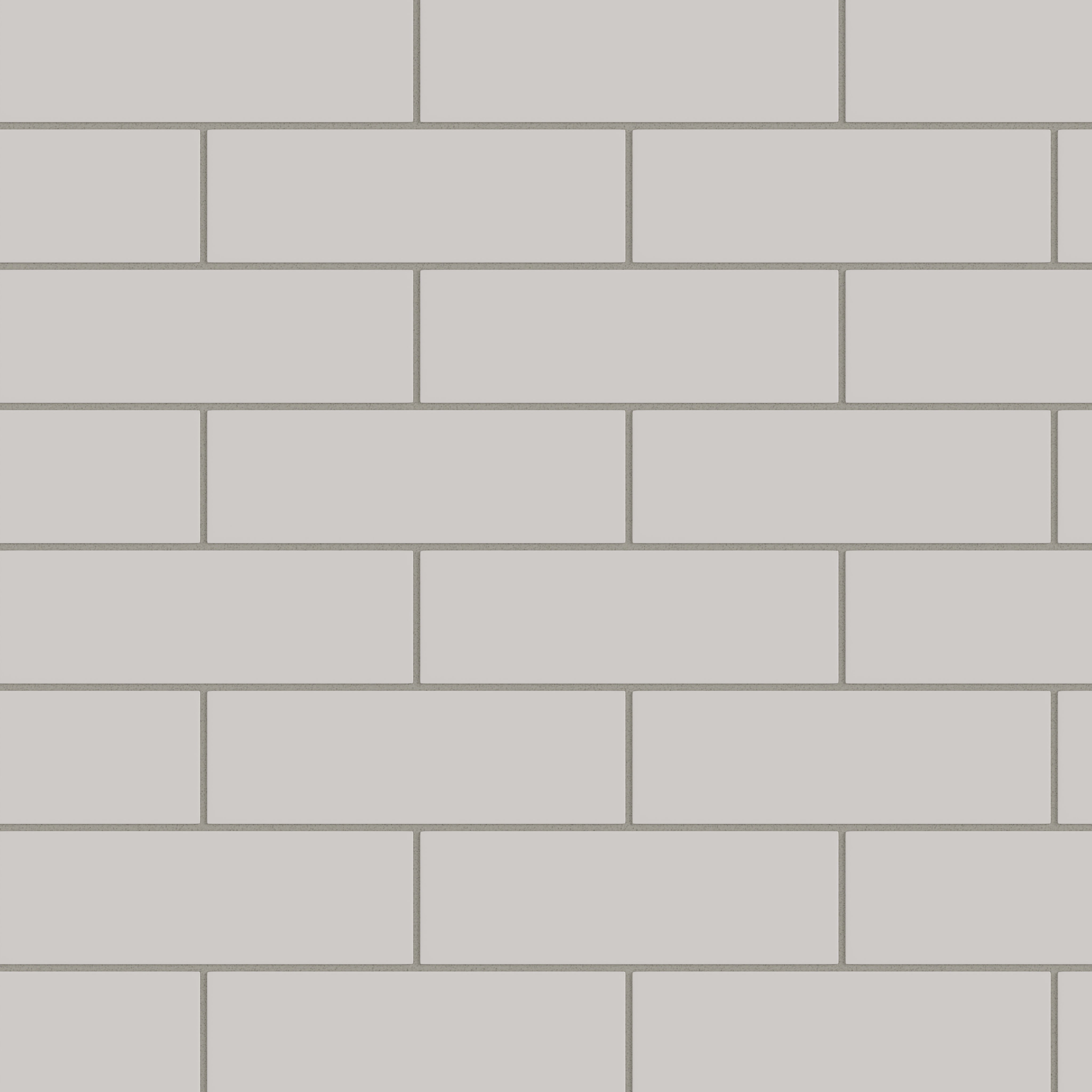 3x9 Natural Press Ceramic Tile in Titanium Grey Matte
