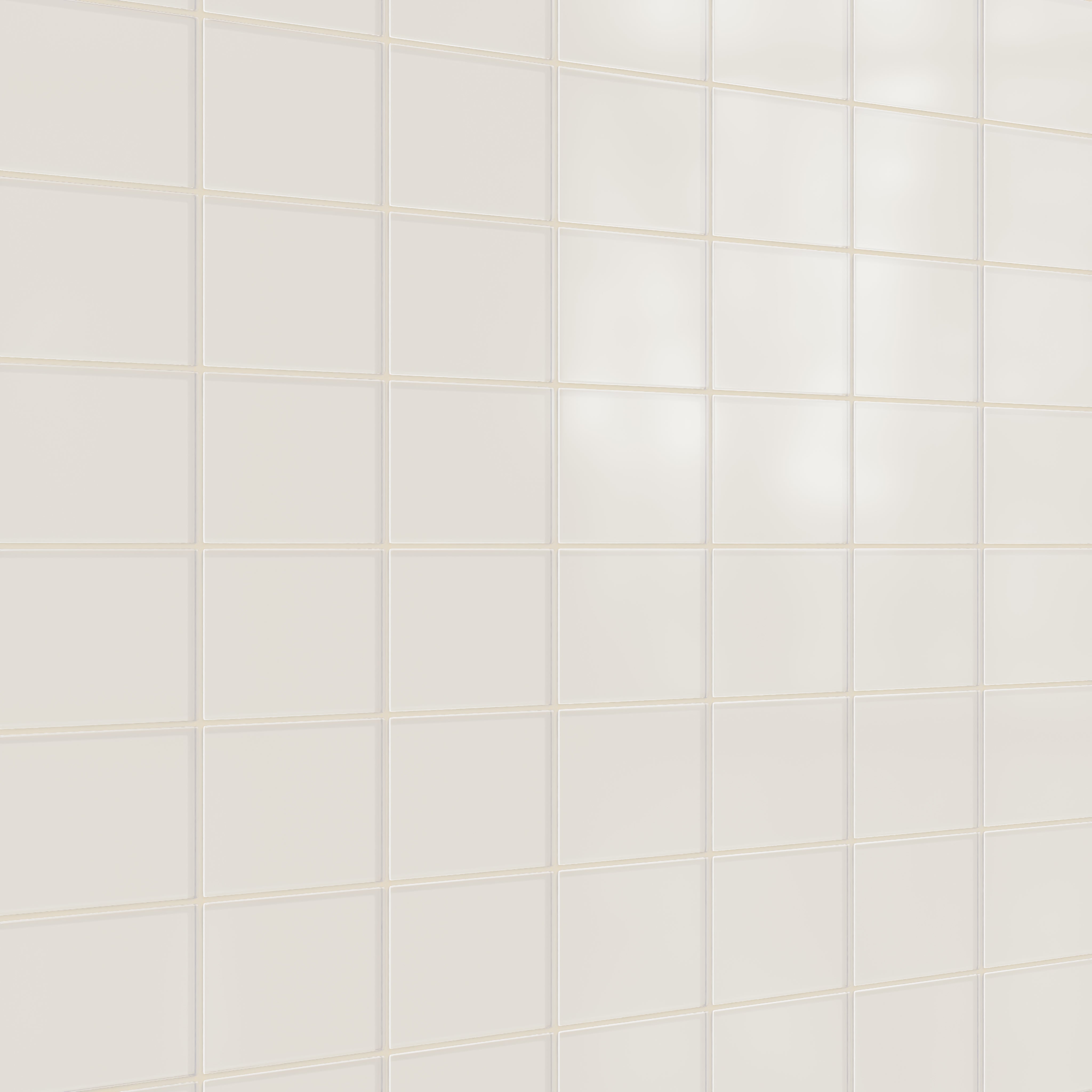 4x6 Glass Tile in Dove Matte