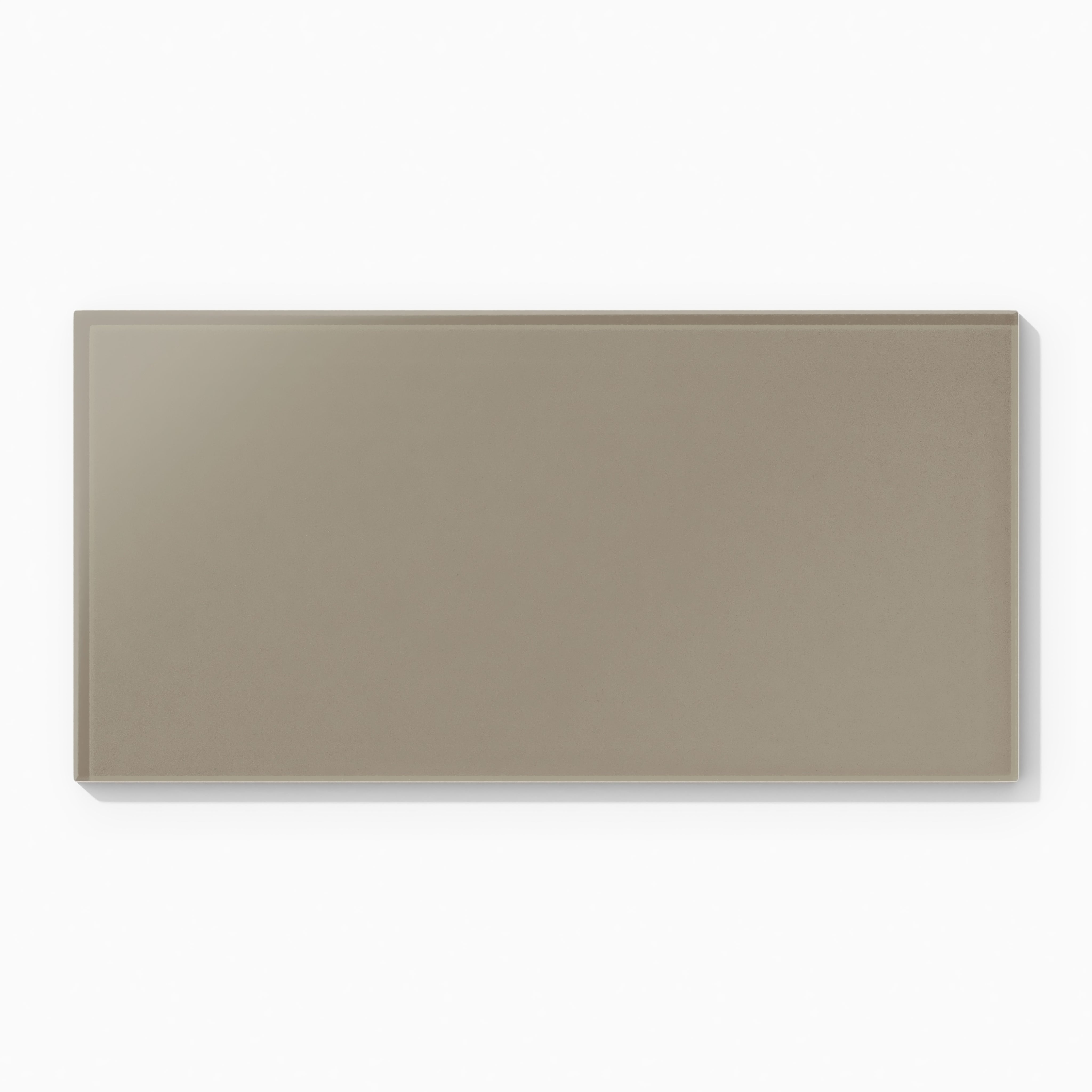 6x12 Glass Tile in Quail Matte