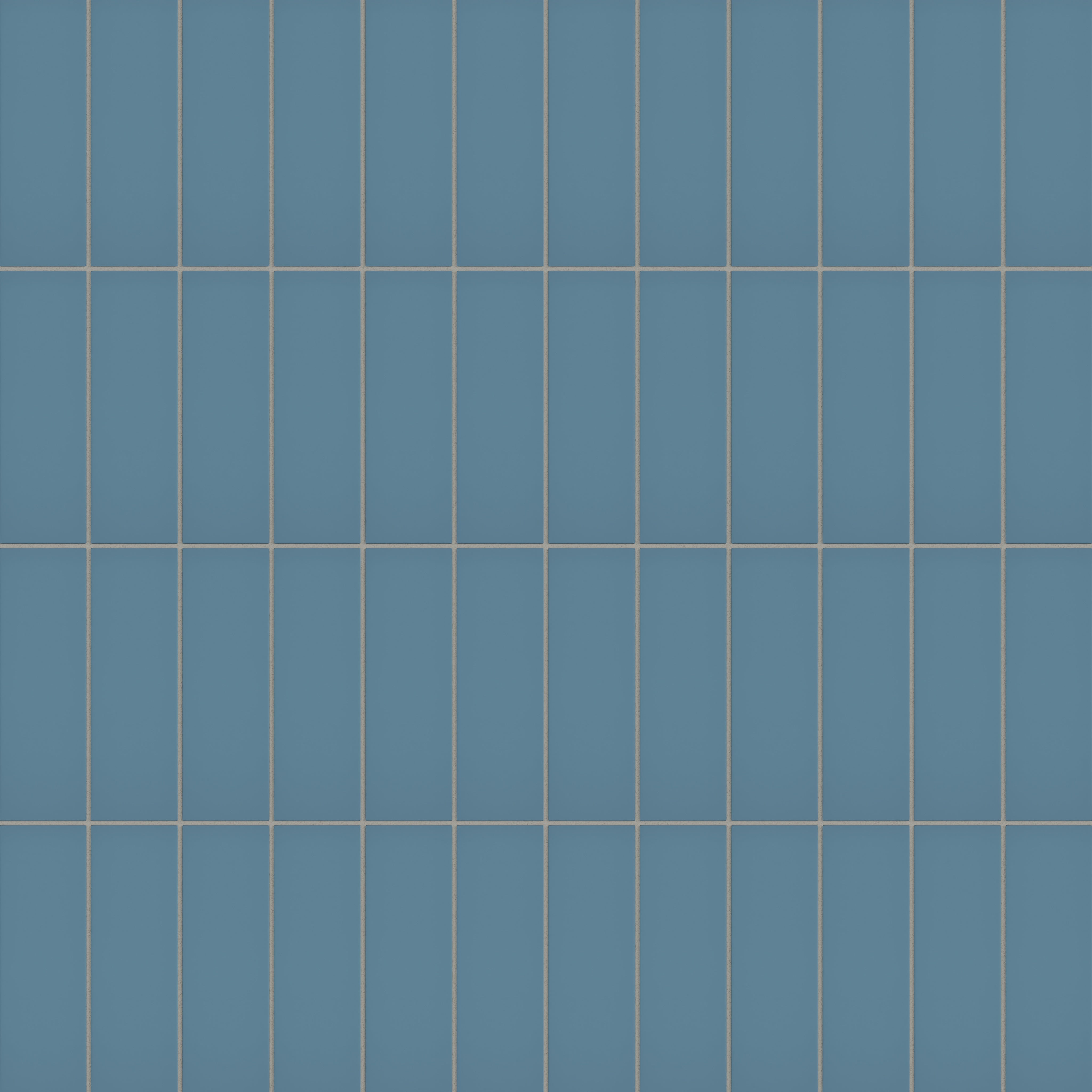 3x9 Natural Press Ceramic Tile in Azurite Matte