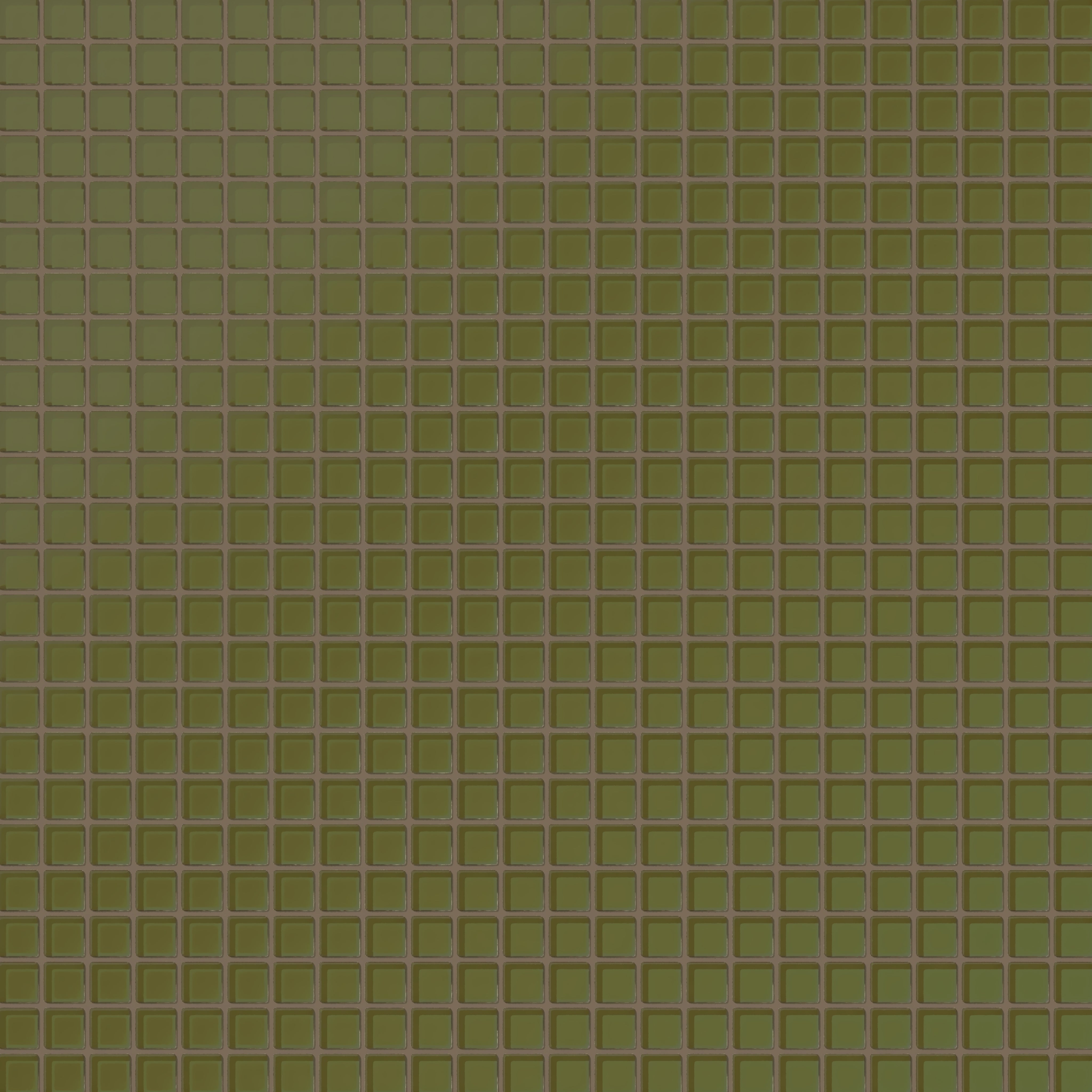 1x1 Straight Set Sheeted Glass Mosaic Tile in Cormorant Matte