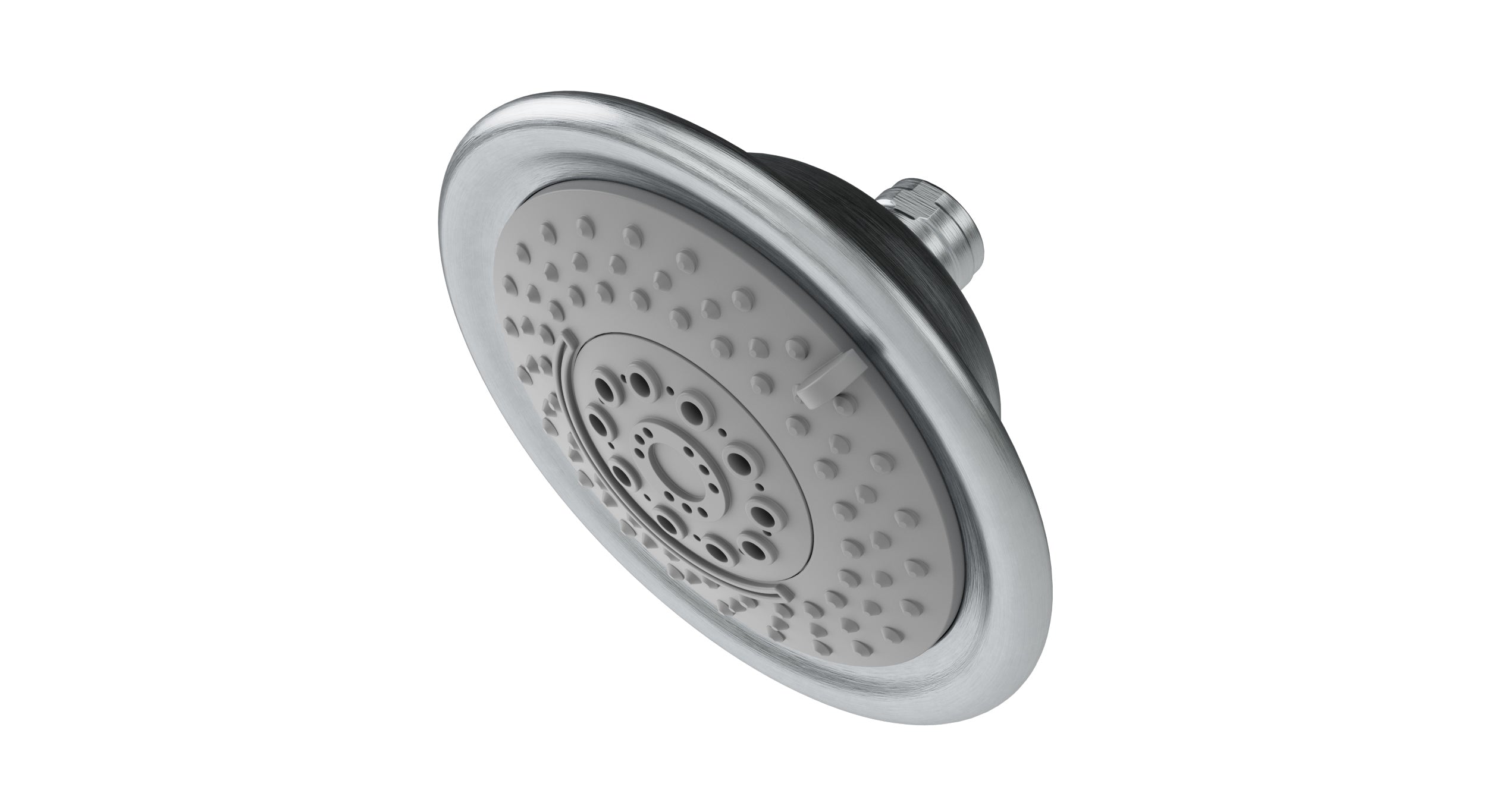 Shower Traditional Multi-Function Shower Head in Satin Chrome