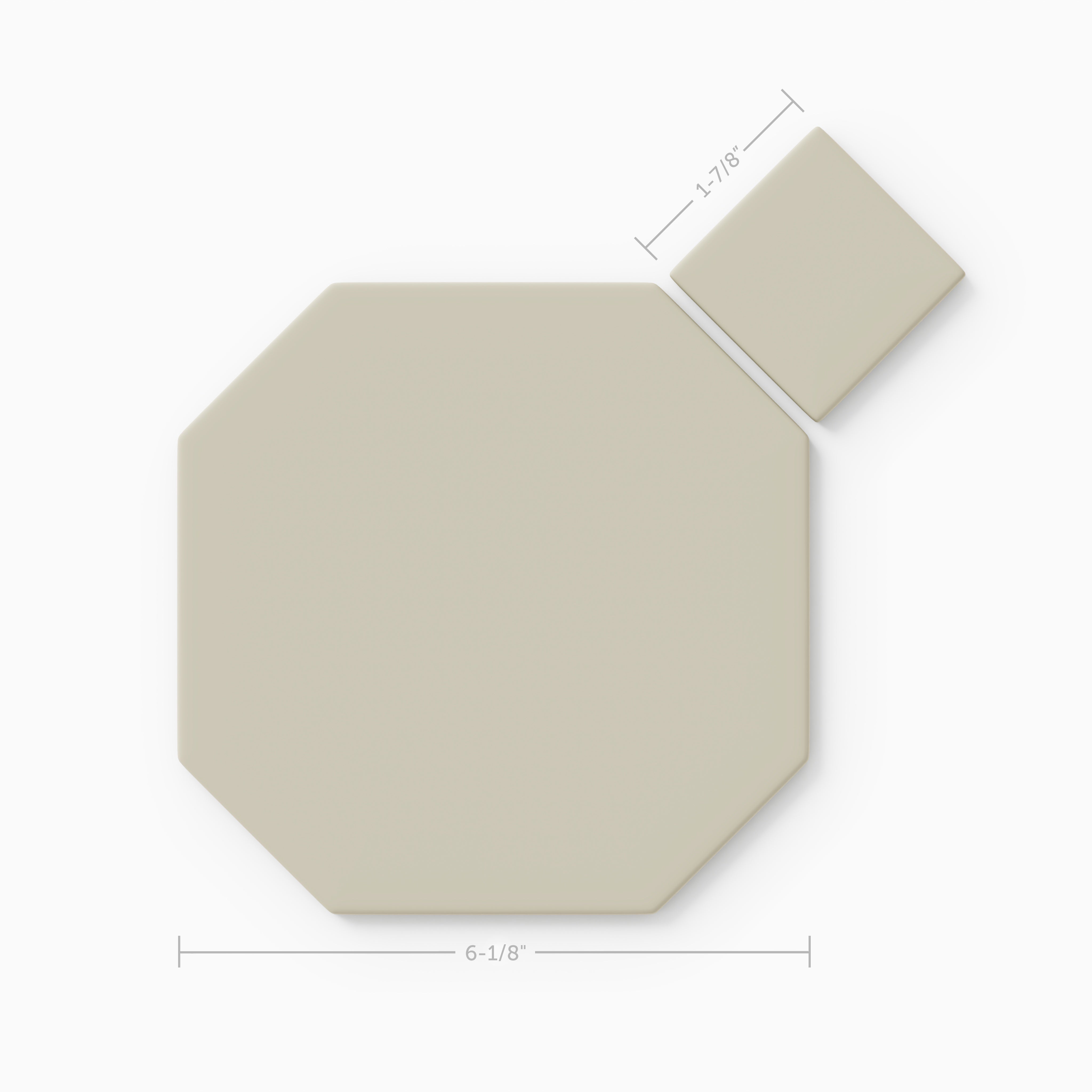 Gramercy Original Ceramic Tile in Dolomite Matte