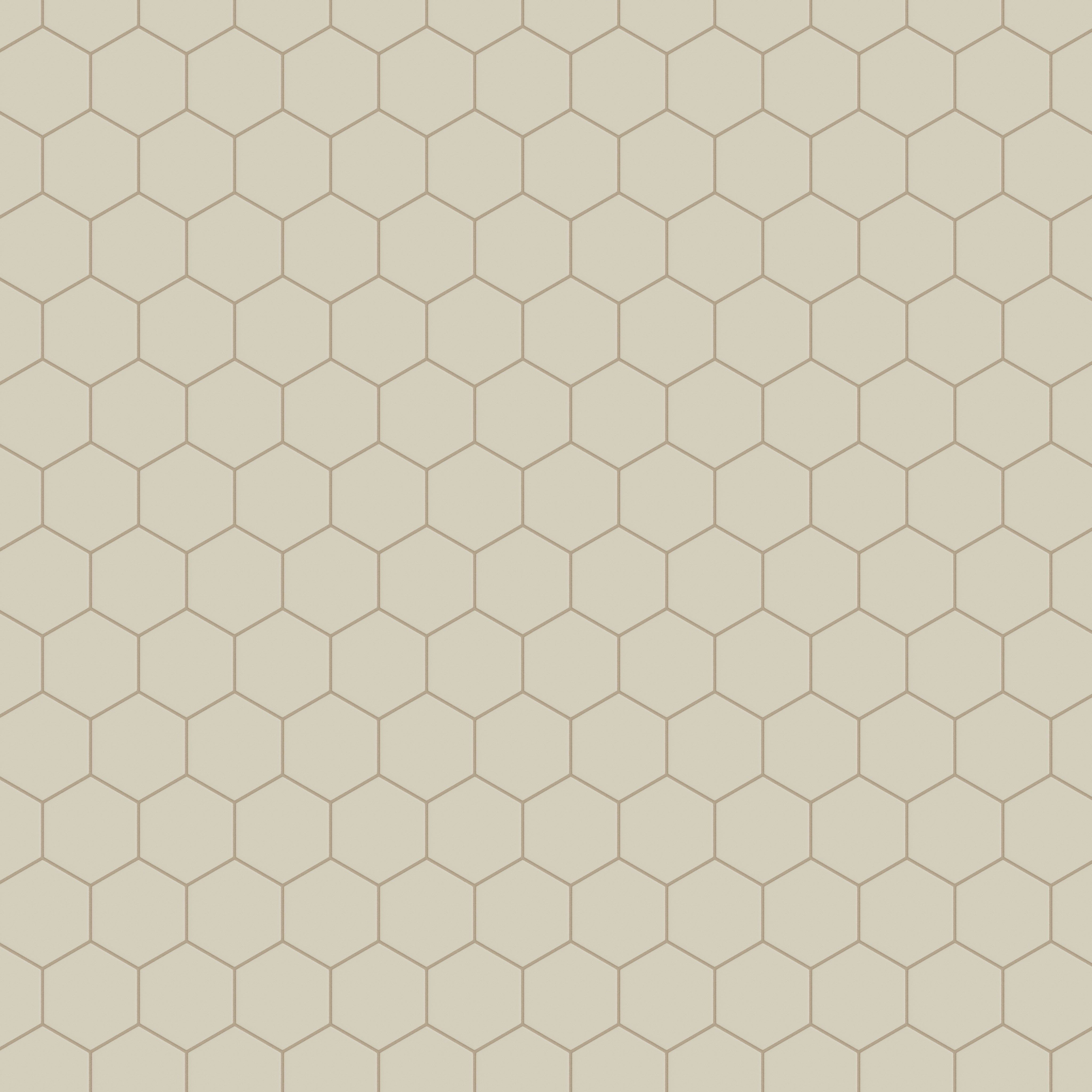 6" Hexagon Original Ceramic Tile in Dolomite Matte