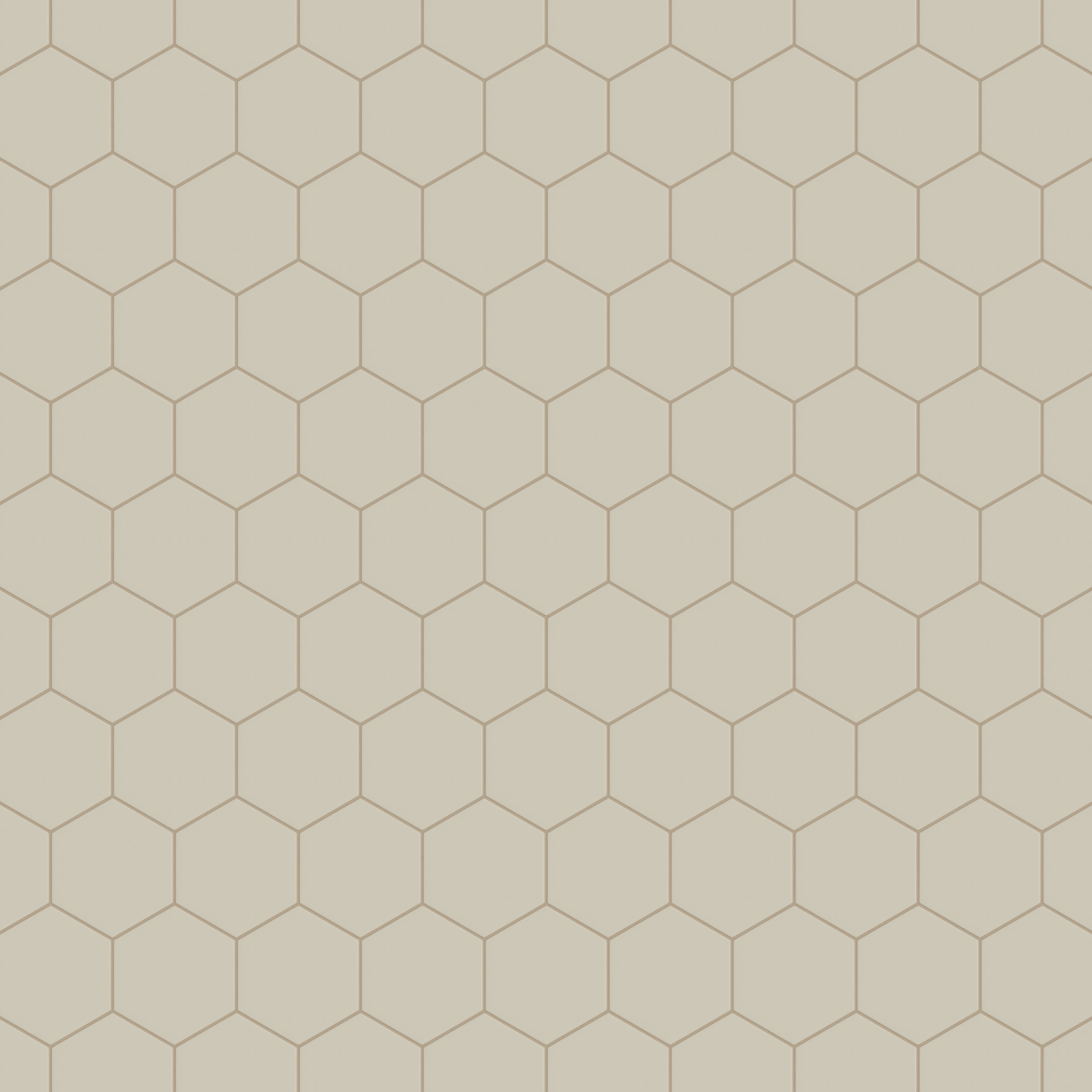 8" Hexagon Original Ceramic Tile in Dolomite Matte