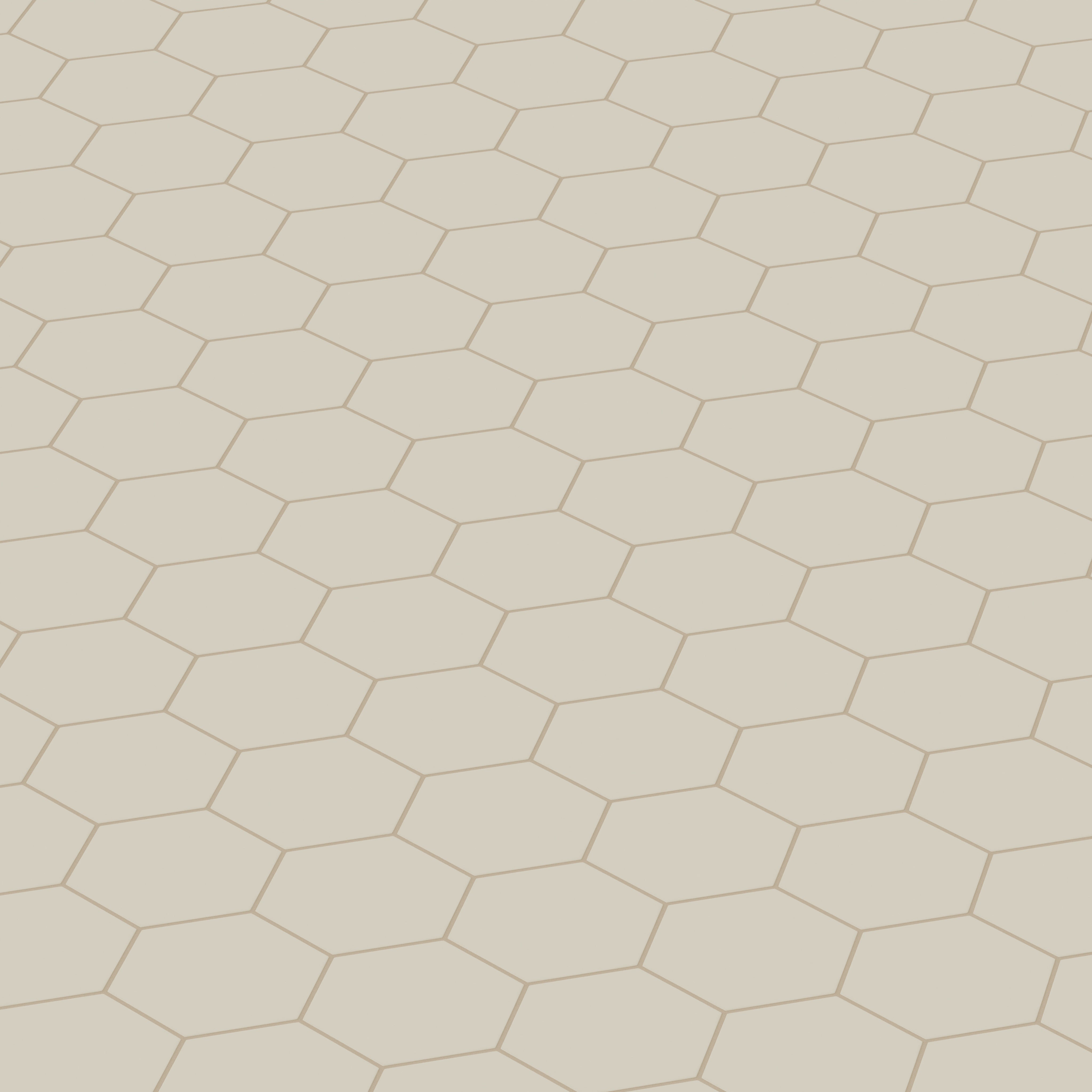 8" Hexagon Original Ceramic Tile in Dolomite Matte