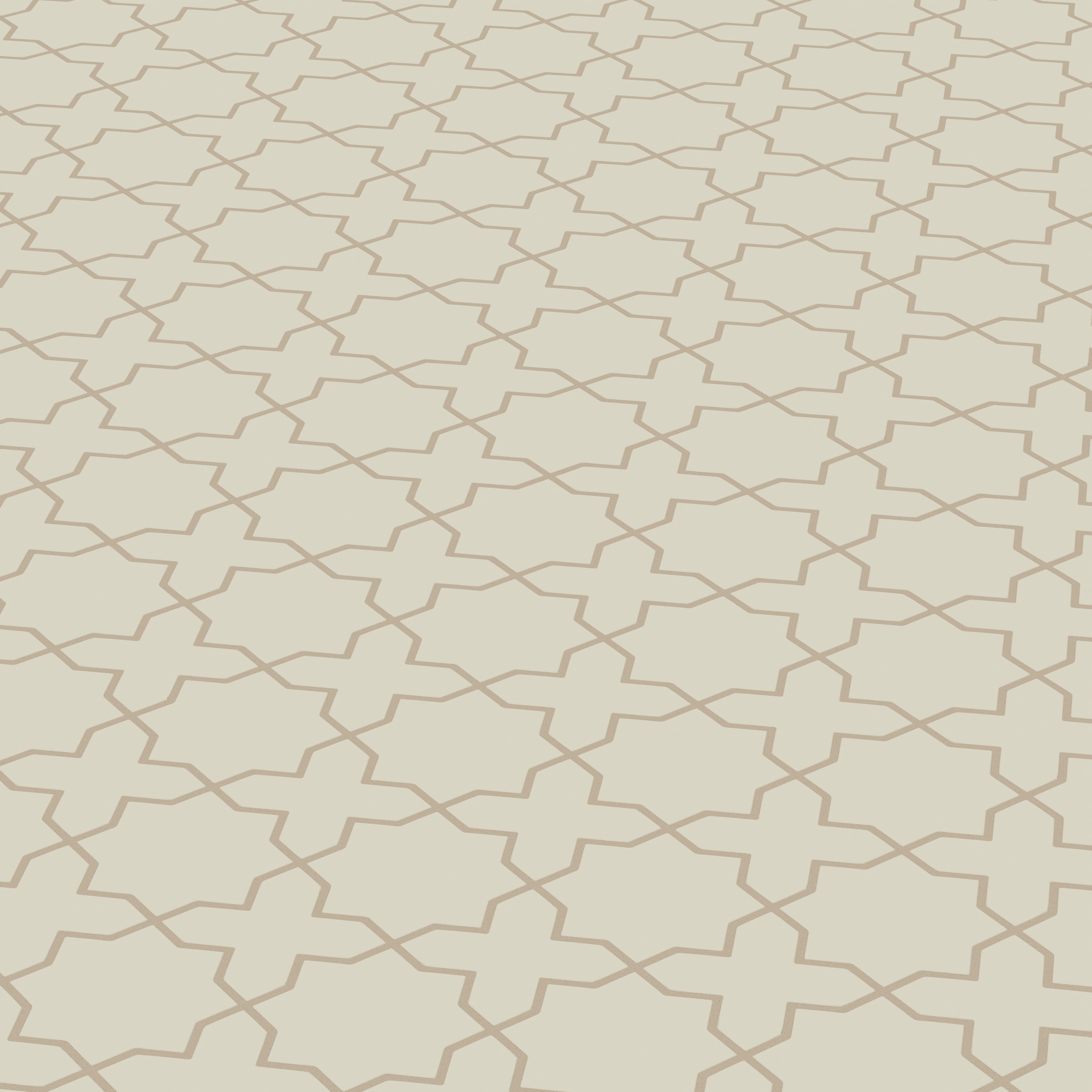 Mini Star & Cross Original Ceramic Tile in Dolomite Matte