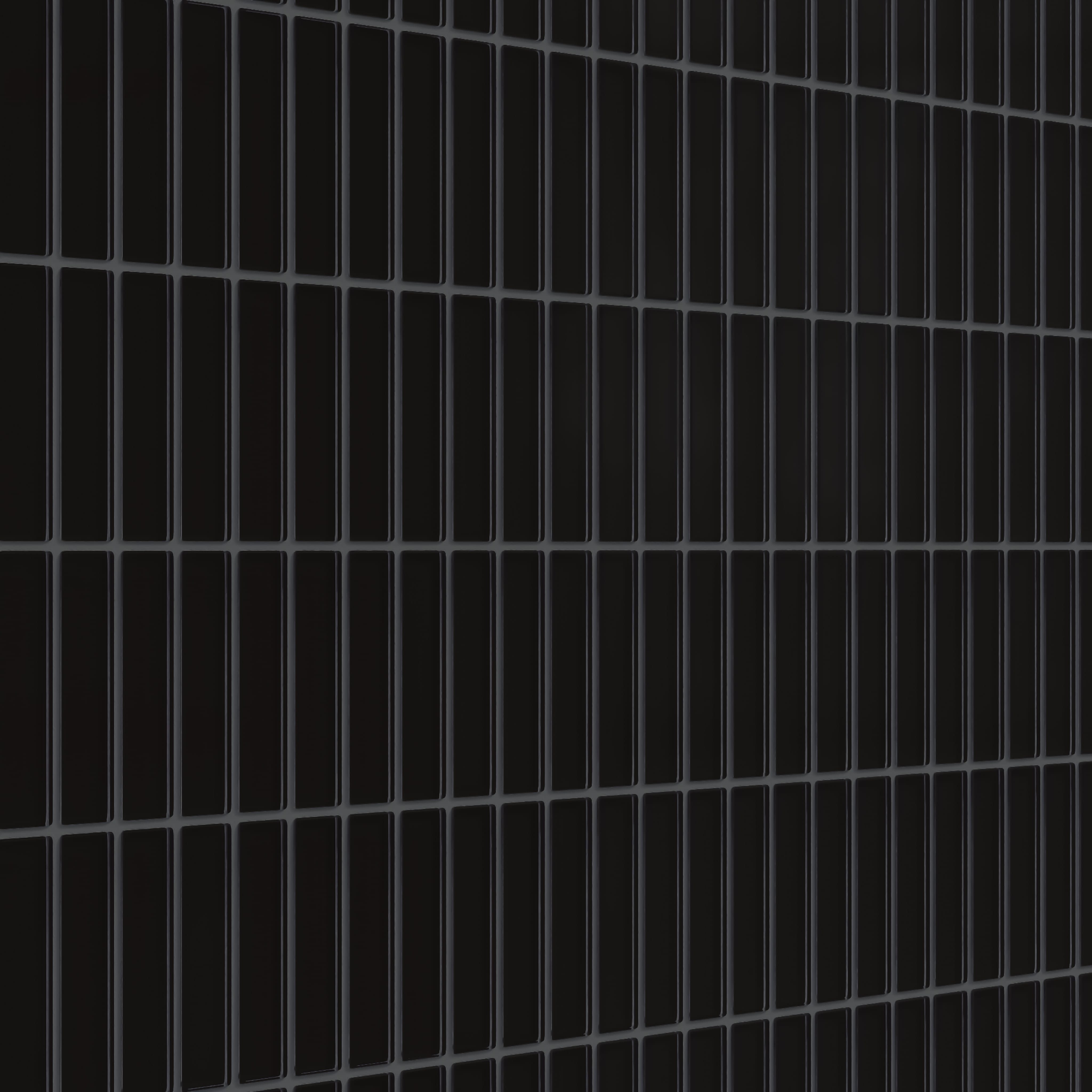 Factory Sale 1x4 Straight Set Sheeted Glass Mosaic Tile in Condor Matte