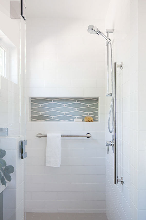 Wave Original Ceramic Tile in Overcast Gloss
